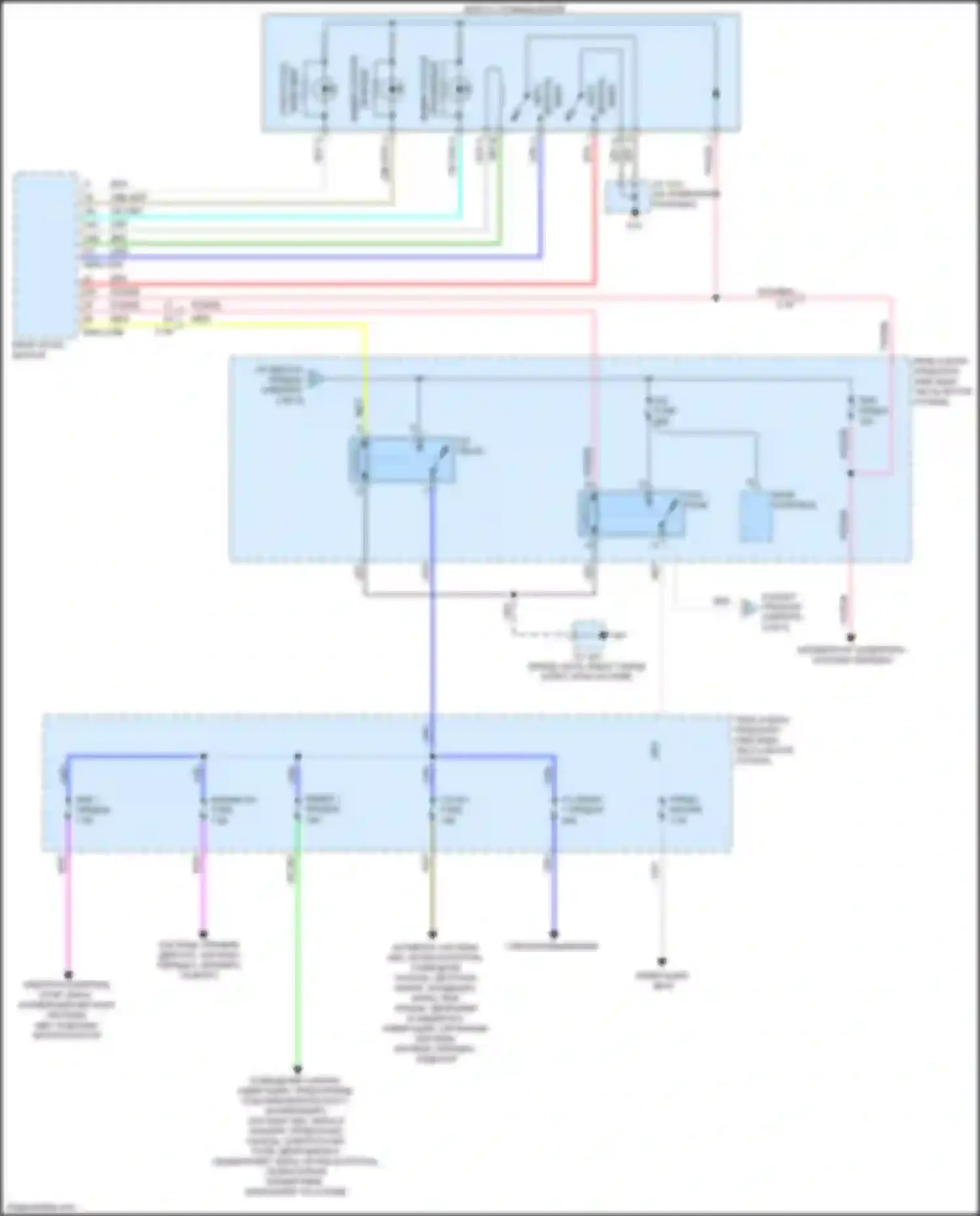 Электросхема подключения индикатора состояния для Mazda CX-3 I (2015-2018)