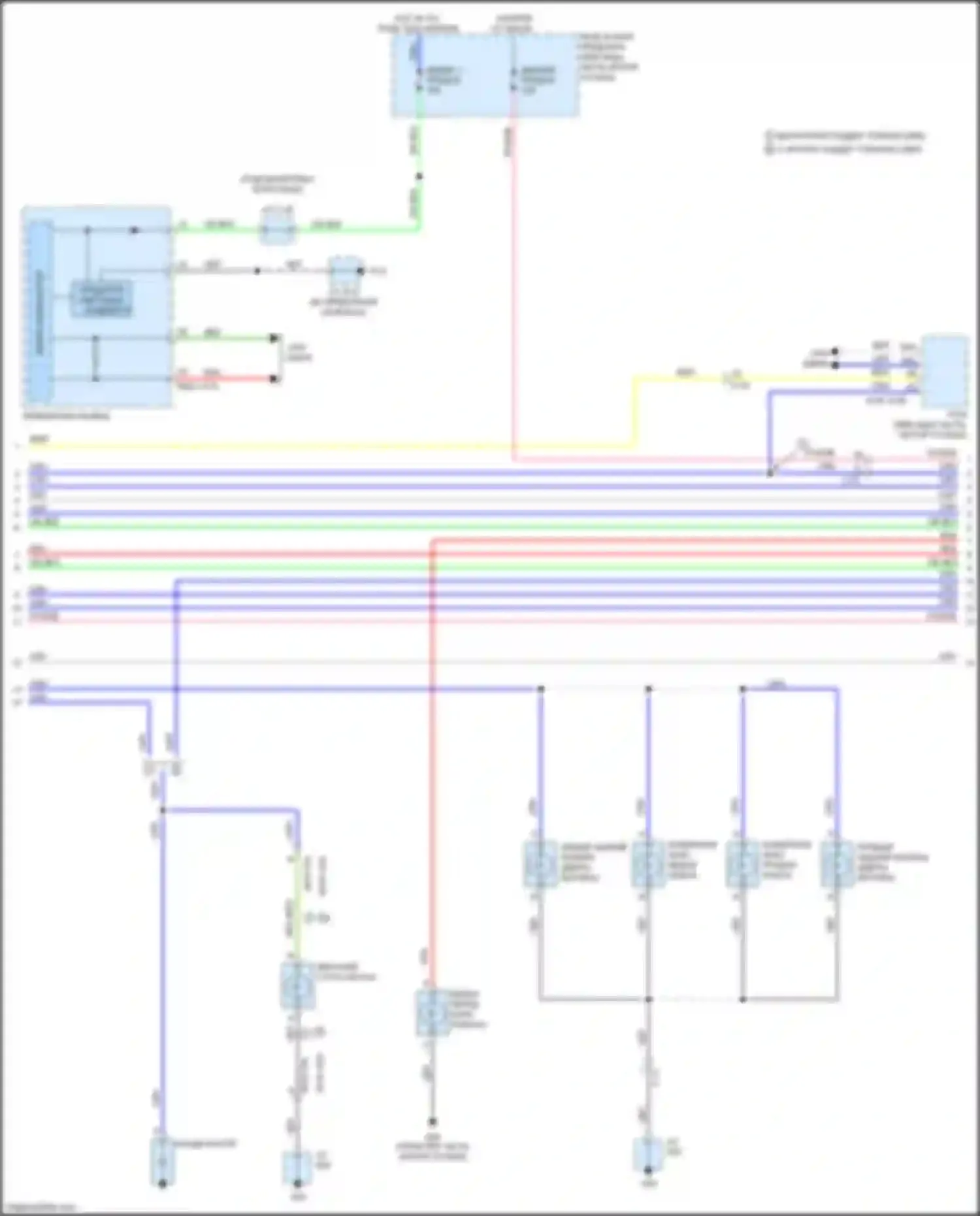 Электросхема подключения j/c c-35 для Mazda CX-3 I (2015-2018)