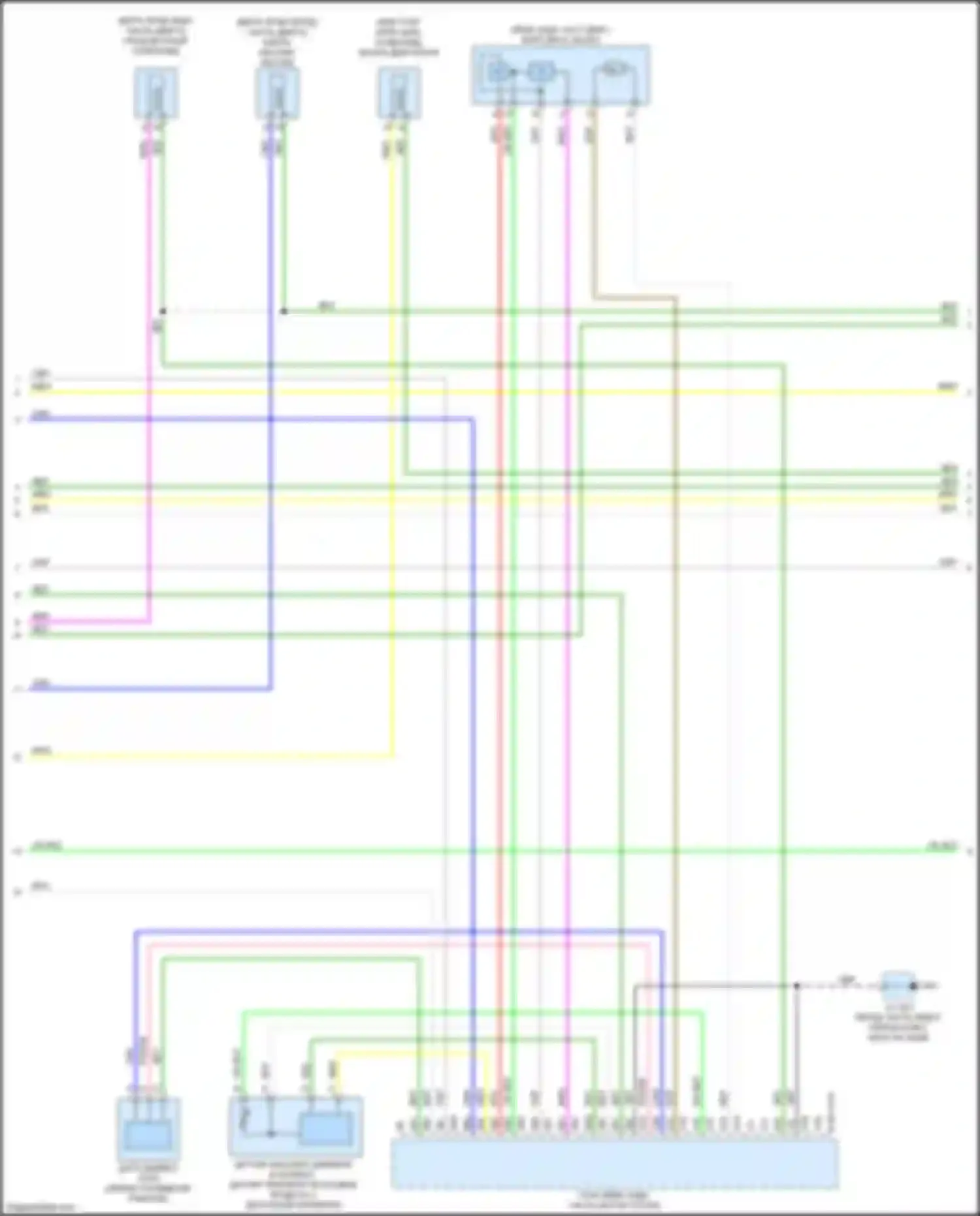 Электросхема подключения клапана масляного регулирующего для Mazda CX-3 I (2015-2018)