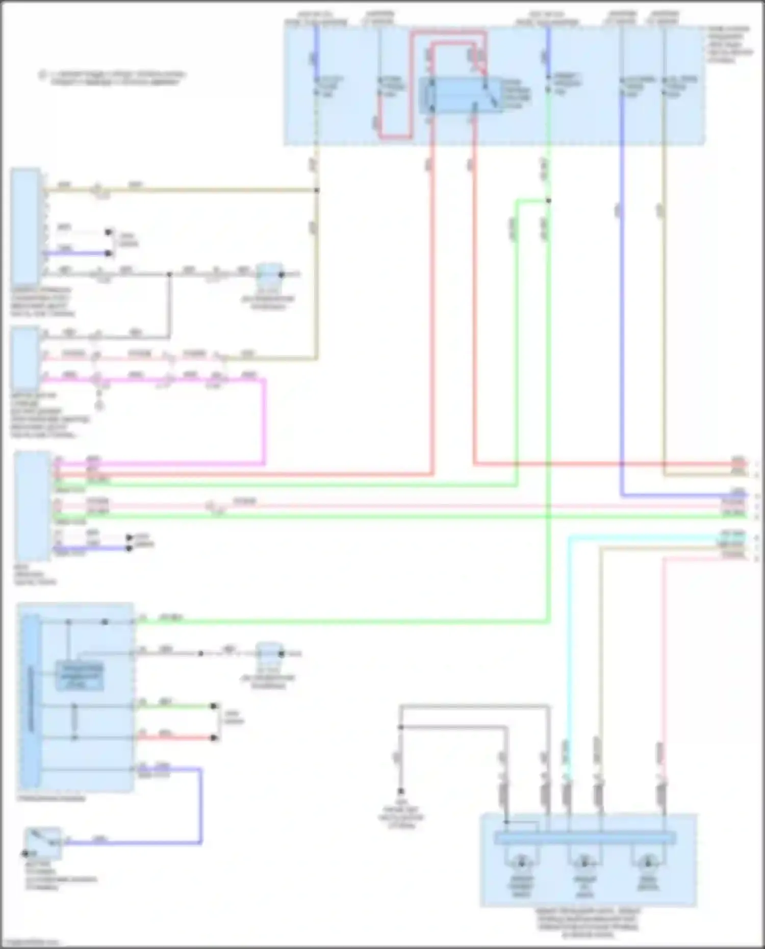 Электросхема подключения неизвестного провода для Mazda CX-3 I (2015-2018)