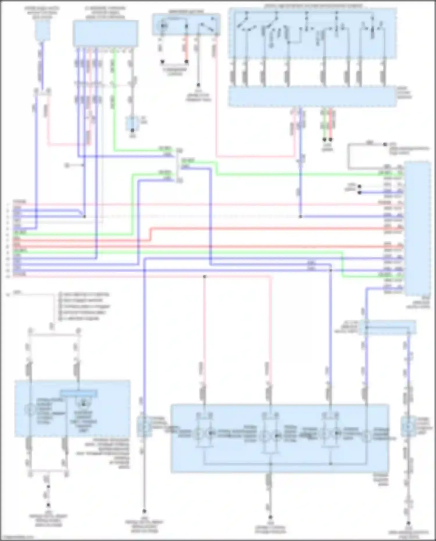 Электросхема подключения неизвестного провода для Mazda CX-3 I (2015-2018)