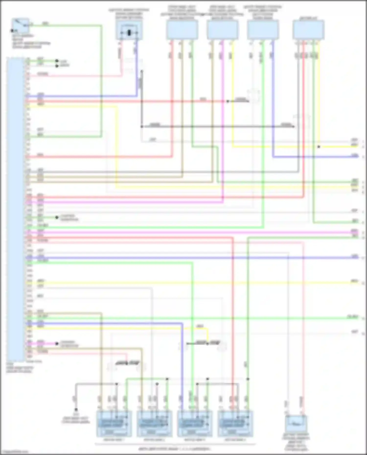 Электросхема подключения поджигающего устройства для Mazda CX-3 I (2015-2018)