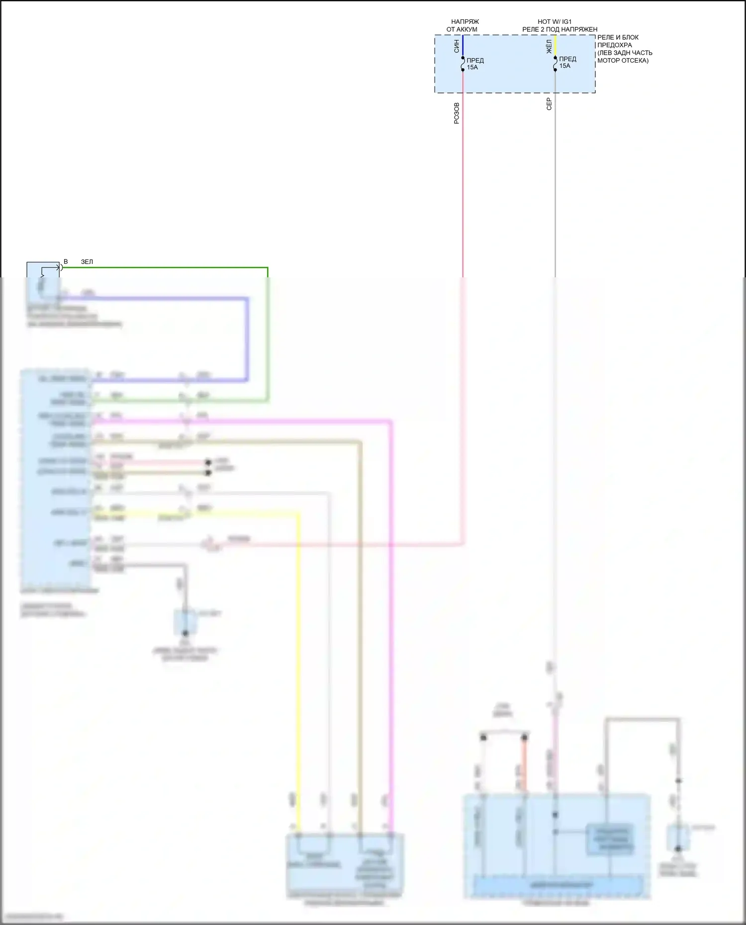 CX-30 Mazda I (2019-2024): Электросхема awd 