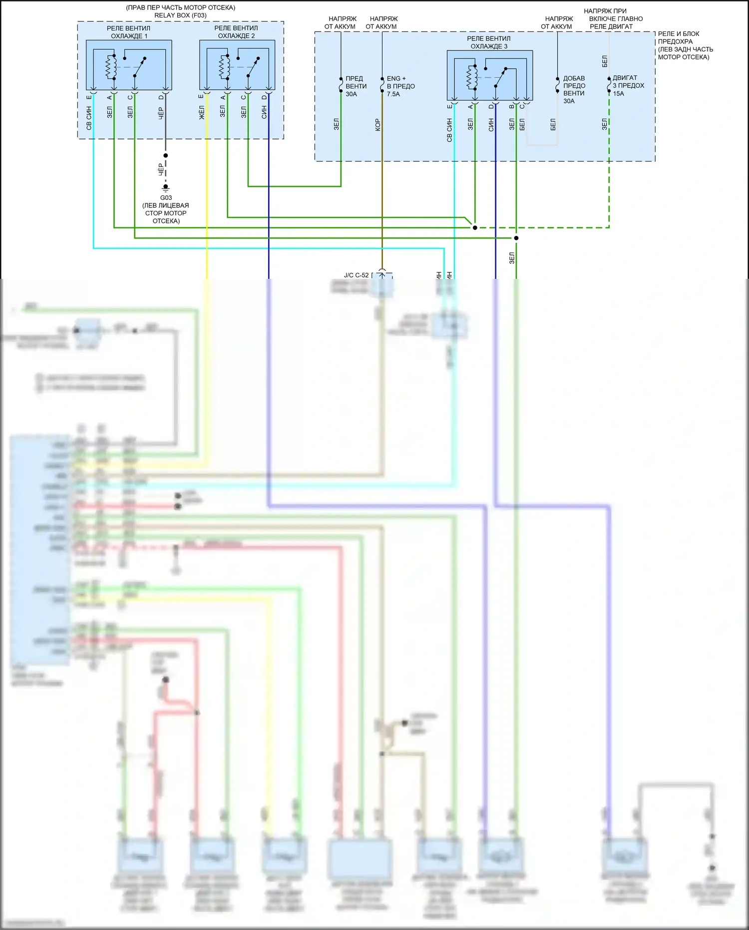 CX-5 Mazda II (2017-2022): 2.5l skyactiv, автоматическая электросхема кондиционера (3 из 3) 