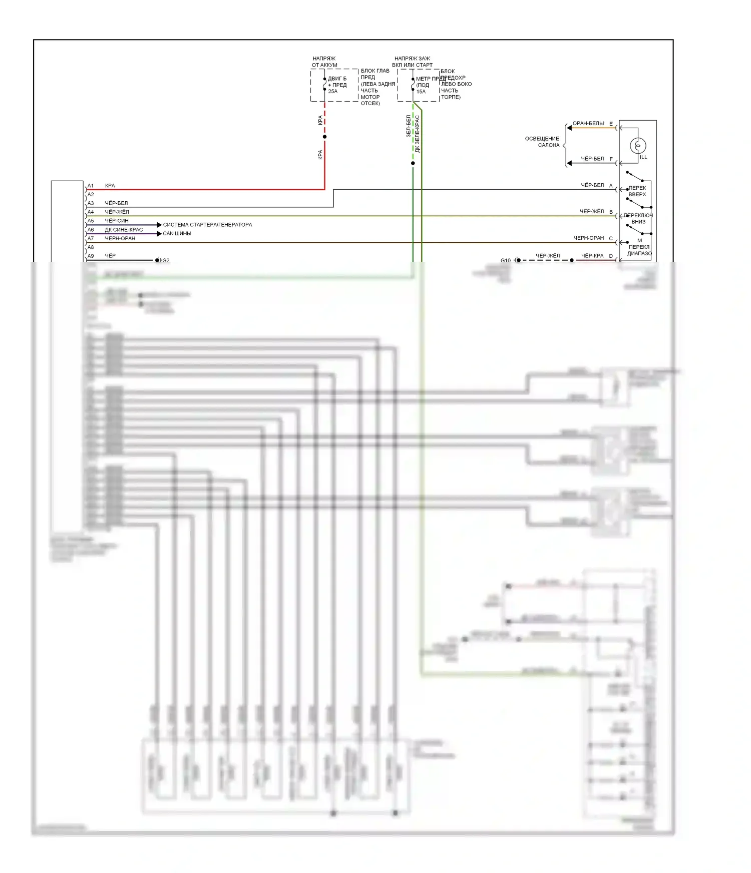 CX-7 Mazda I рестайлинг (2009-2012): 2.3л турбо, автоматическая электросхема коробки передач 