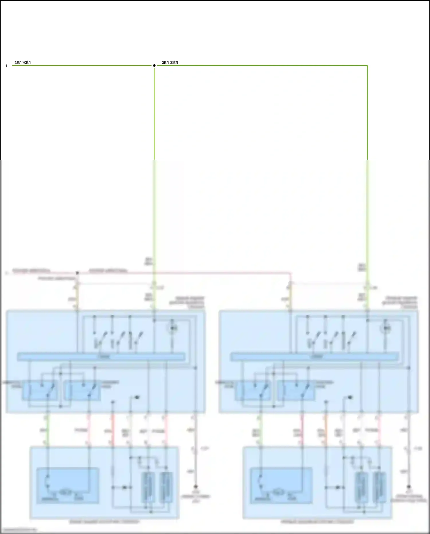 CX-9 Mazda II (2016-2021): Стеклоподъемники электросхема, со всеми стёклами, автоматически открывающимися/закрывающимися (2 из 2) 