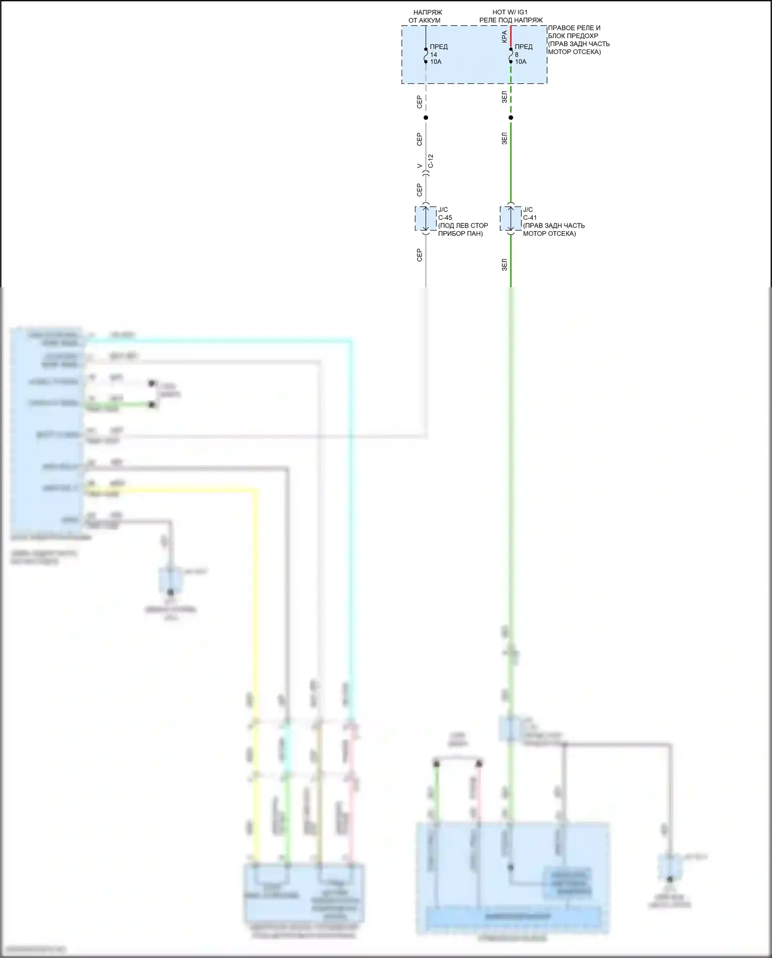 CX-90 Mazda I (2023-2024): Электросхема awd 