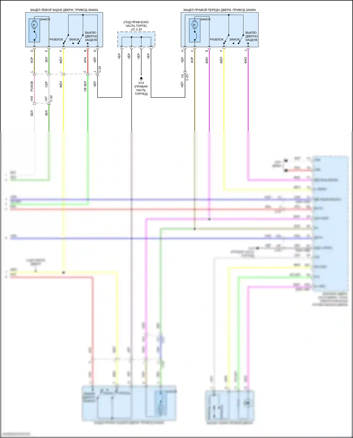 CX-90 Mazda I (2023-2024): Сигнализации электросхема (5 из 5) 