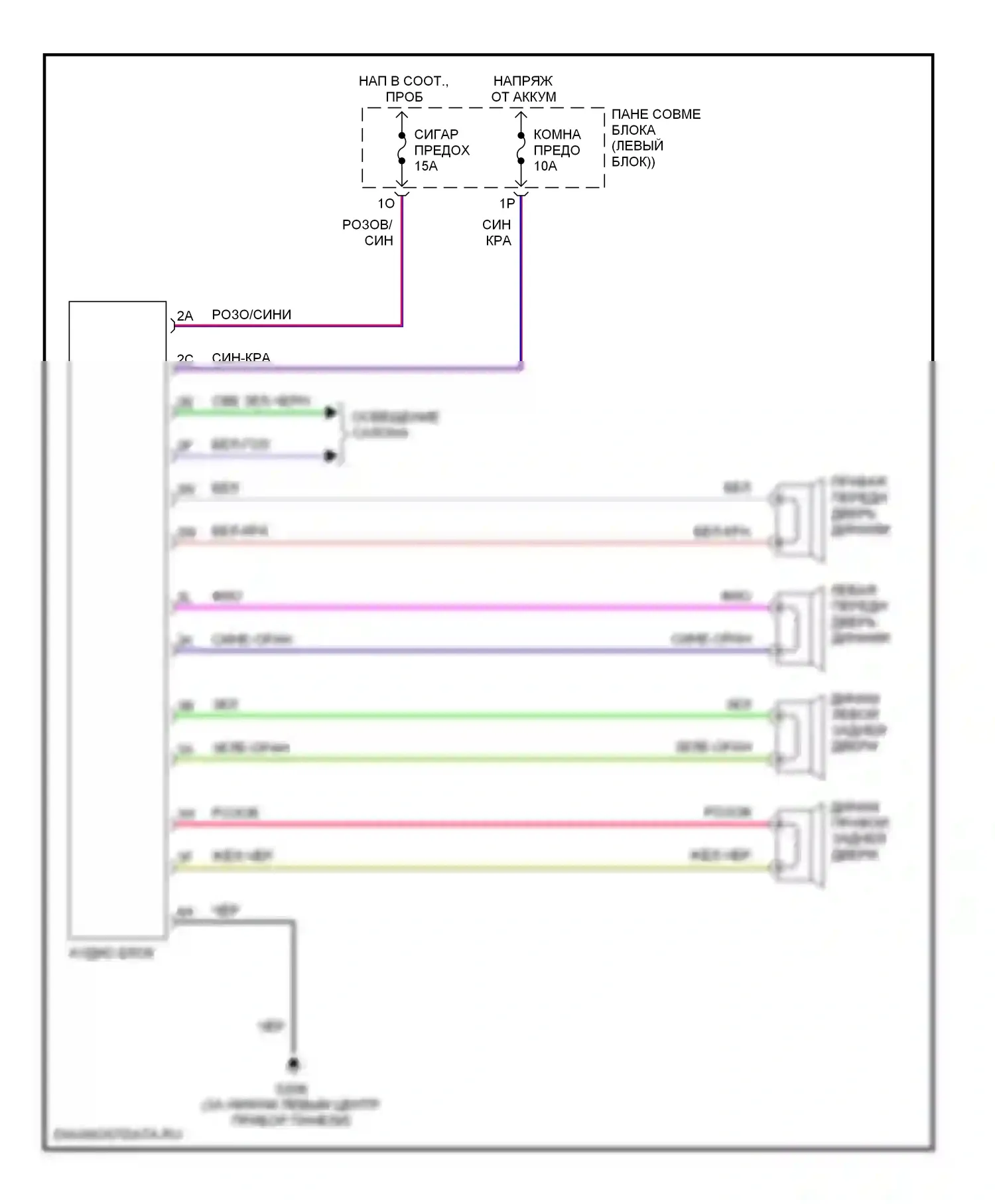 MPV Mazda II (1999-2003): Базовая магнитола 