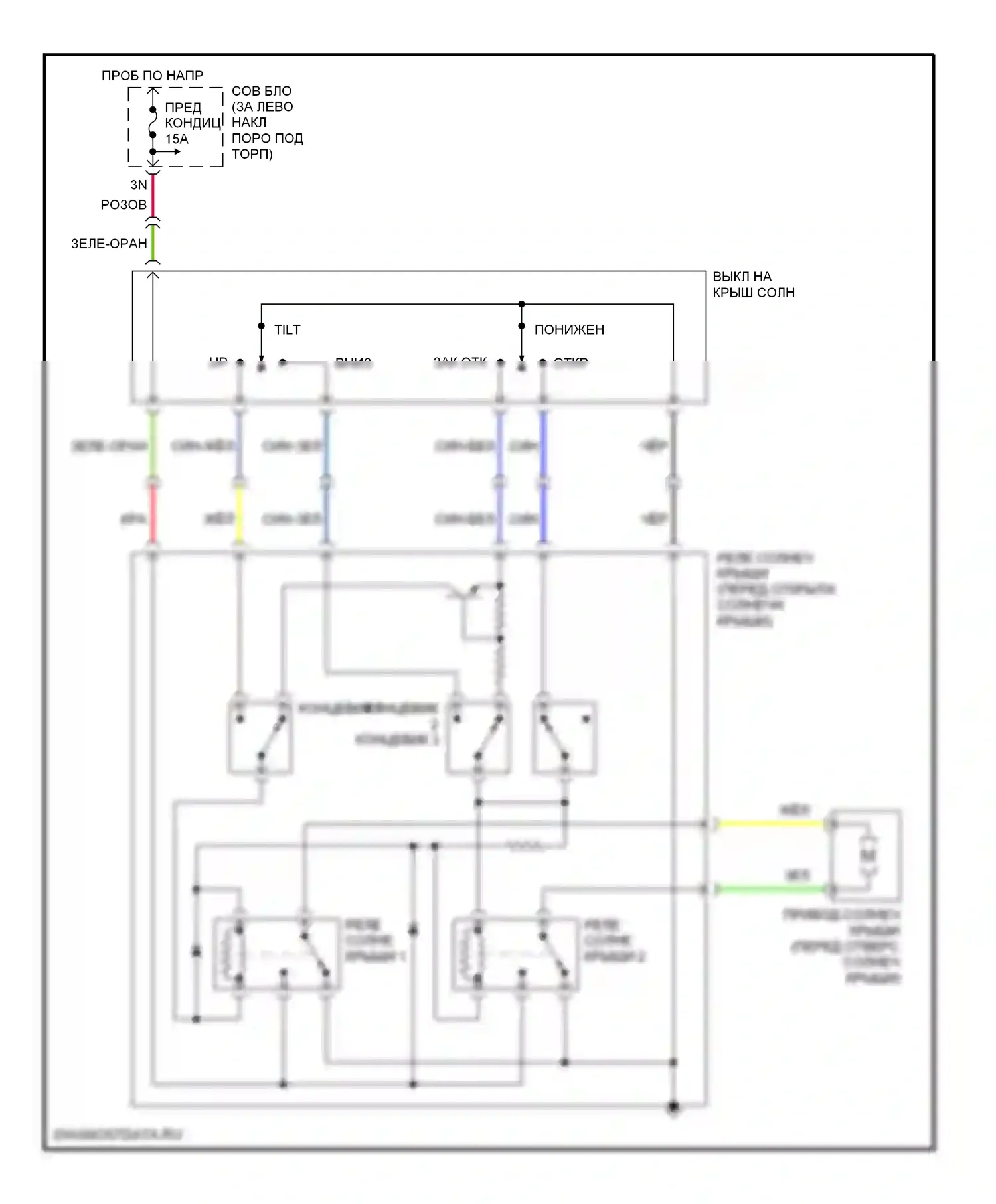 Protege Mazda BJ (1998-2004): Складная крыша/цепи штриховки 