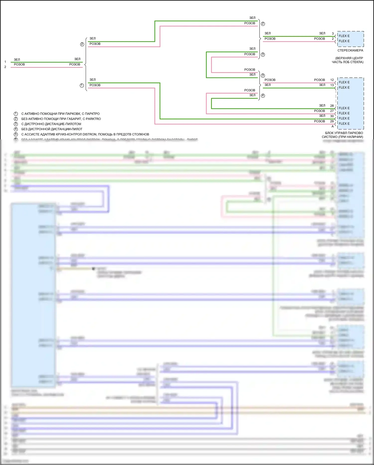 A-класс Mercedes-Benz W177 (2018-2023): Электросхема шины высокого/низкого уровня (4 из 5) 
