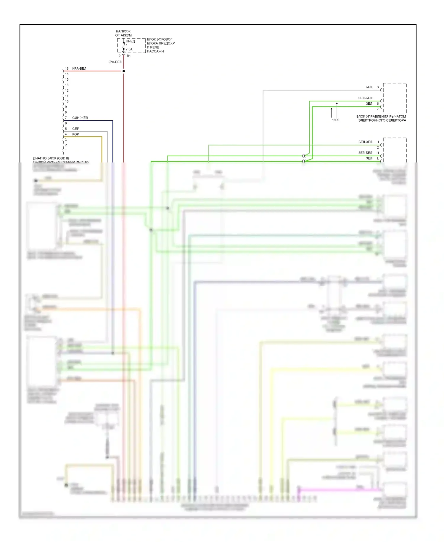 C-класс AMG Mercedes-Benz W202 рестайлинг (1997-2000): Can шина 