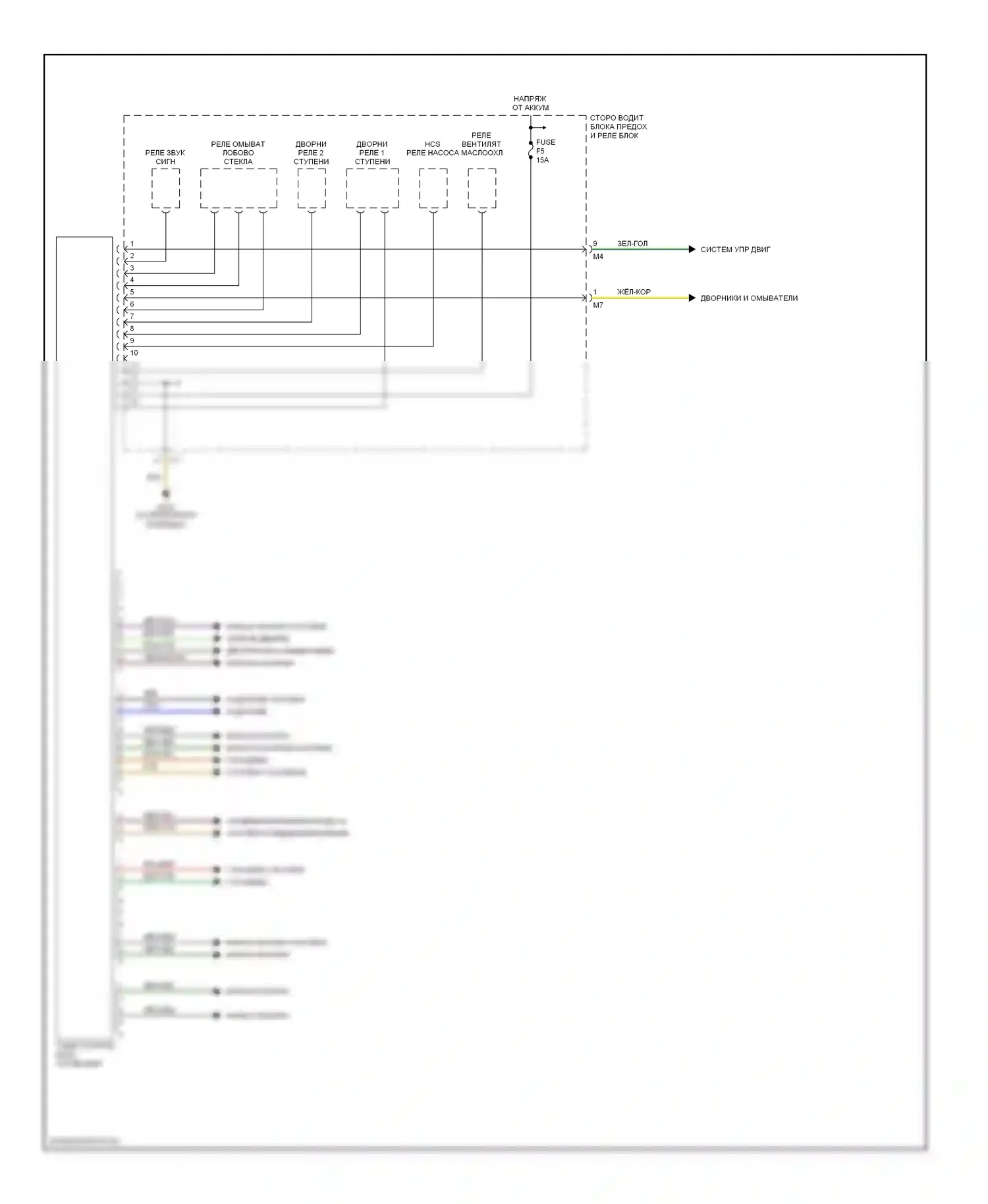 C-класс Mercedes-Benz W202 рестайлинг (1997-2001): Электросхемы компьютера тела 