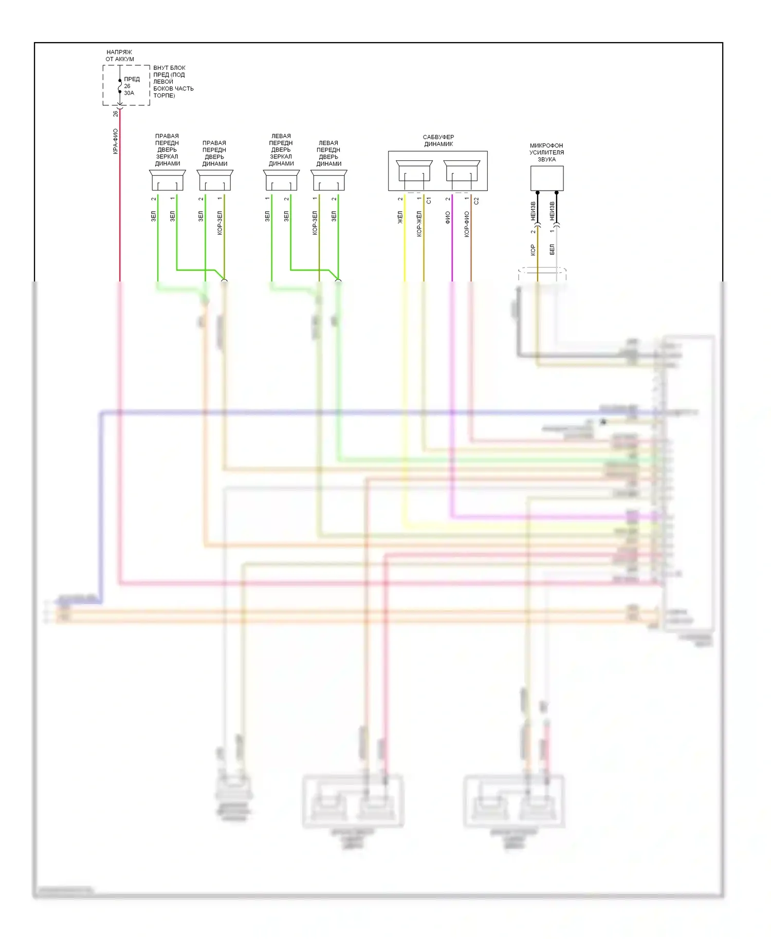 C-класс Mercedes-Benz W203/S203/CL203 (2000-2004): Магнитола, вагон с усилителем (2 из 2) 