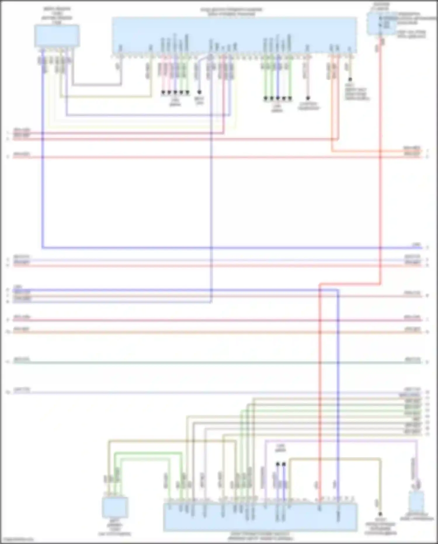 CLA-класс Mercedes-Benz C118 (2019-2023): Электросхема двигателя 2.0 л турбо (2 из 8) 