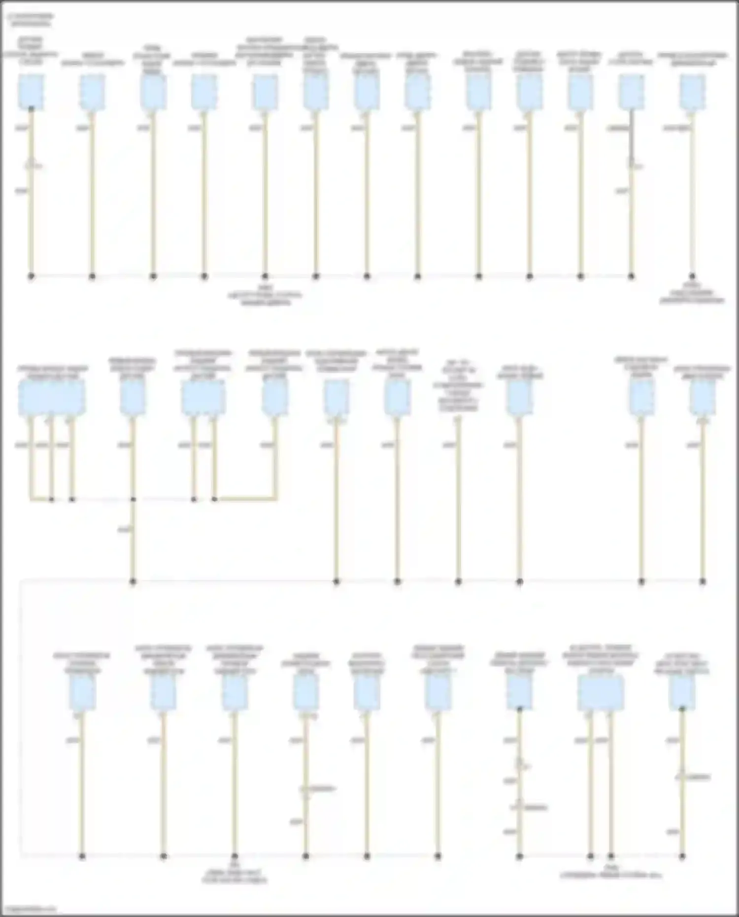 CLA-класс Mercedes-Benz C118 (2019-2023): Электросхема разводки массы (5 из 6) 