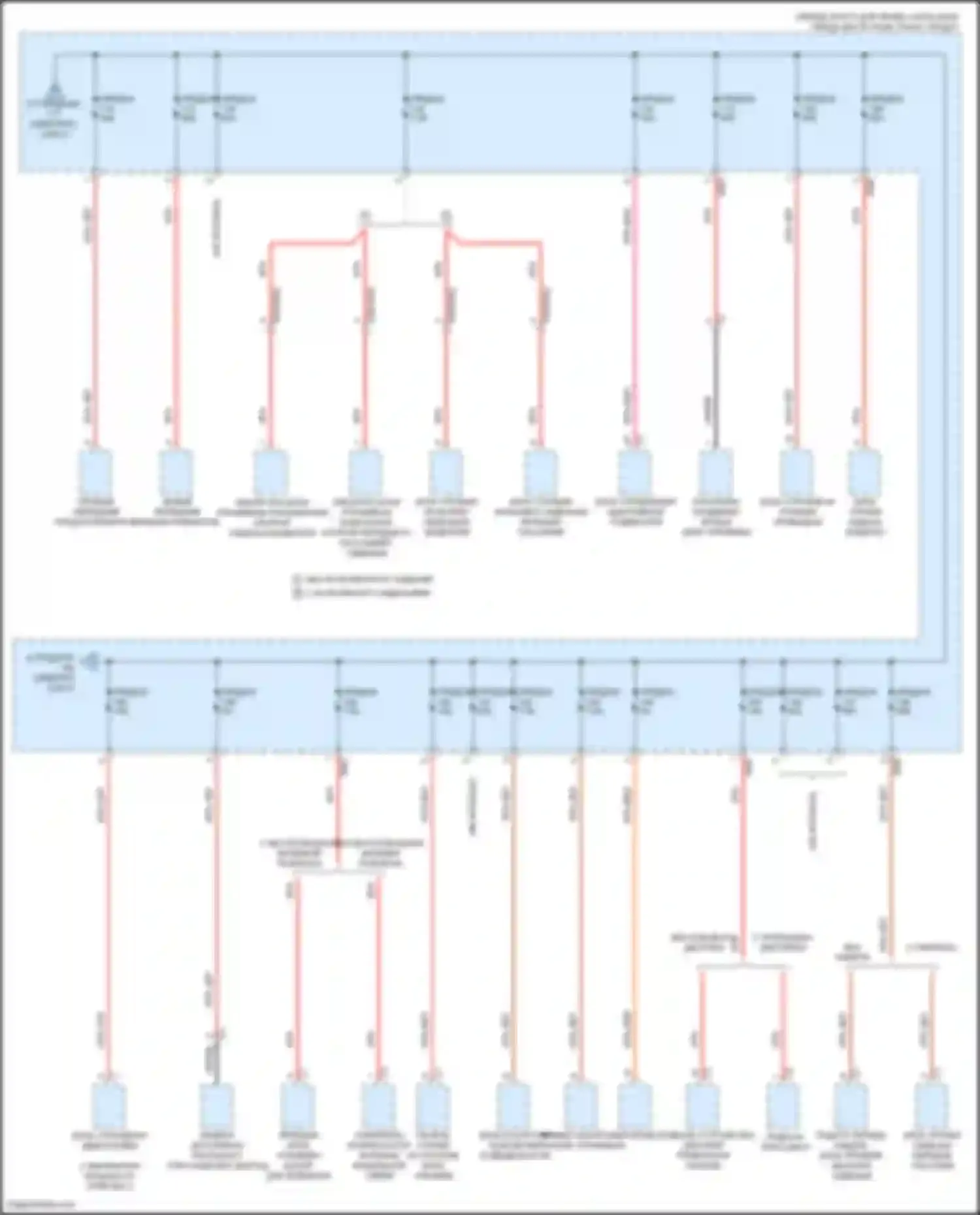 Электросхема подключения блока управления двигателя для Mercedes-Benz CLA-класс C118 (2019-2023)