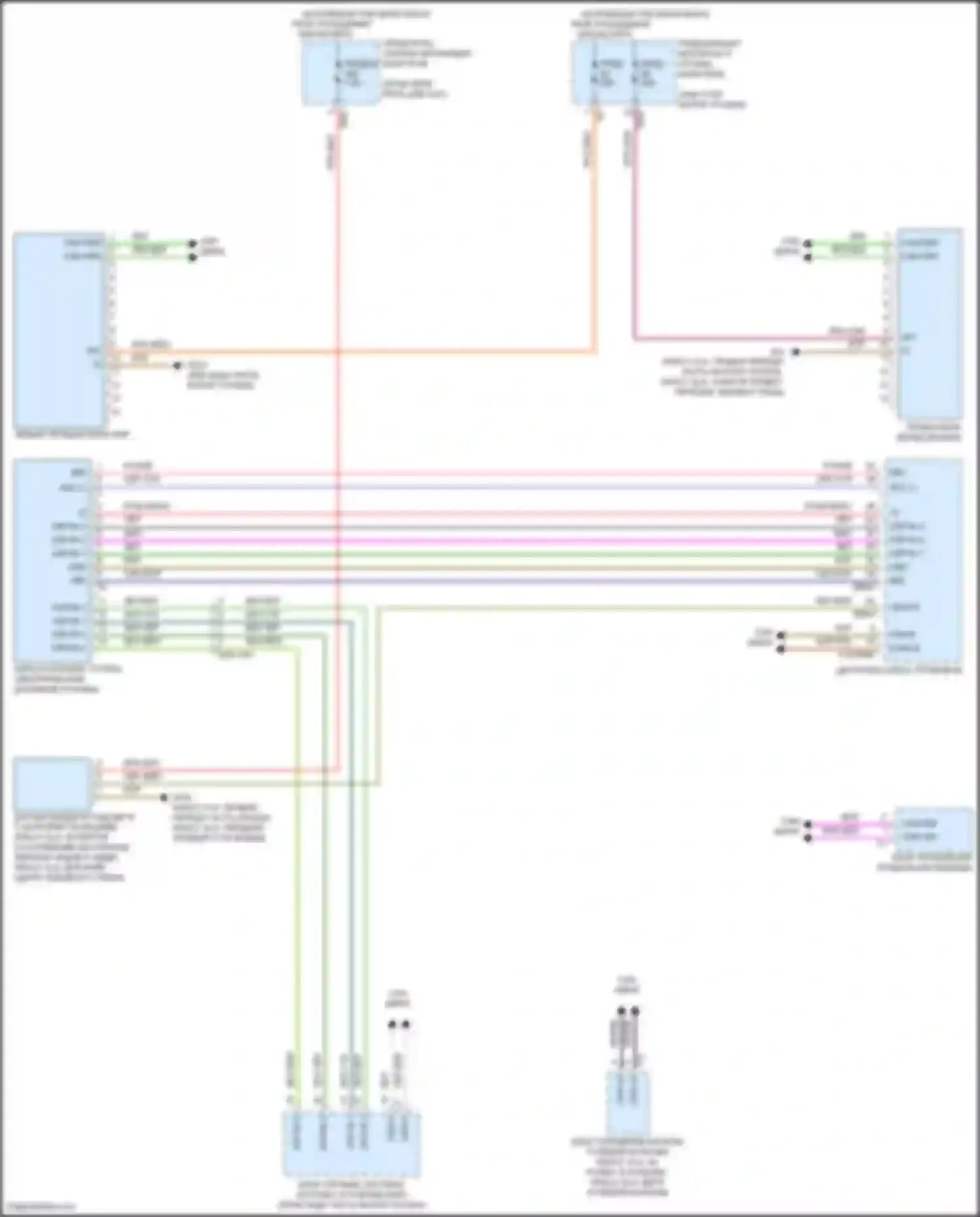Электросхема подключения can lr h для Mercedes-Benz CLA-класс C118 (2019-2023)