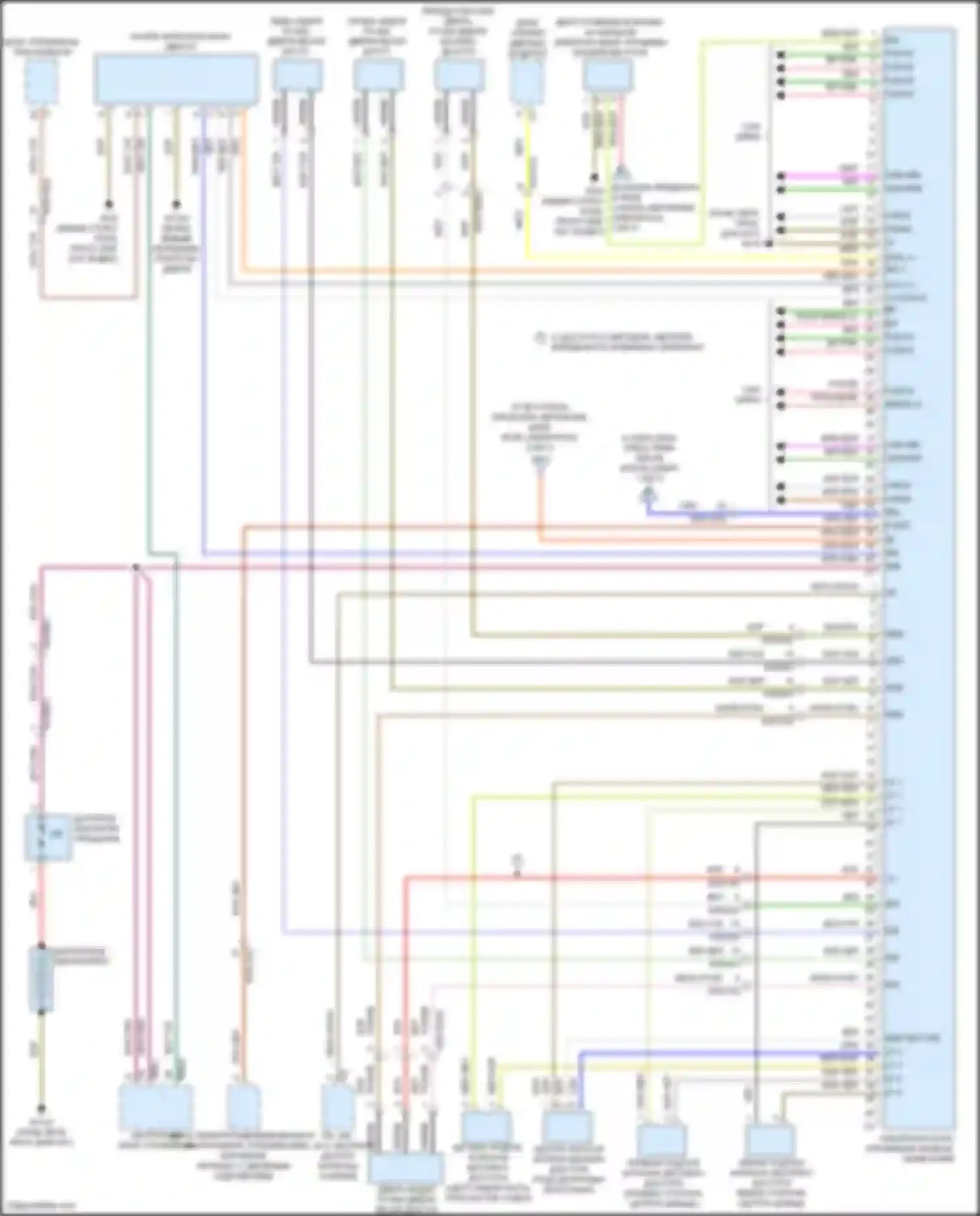 Электросхема подключения дополнительного аккумулятора для Mercedes-Benz CLA-класс C118 (2019-2023)