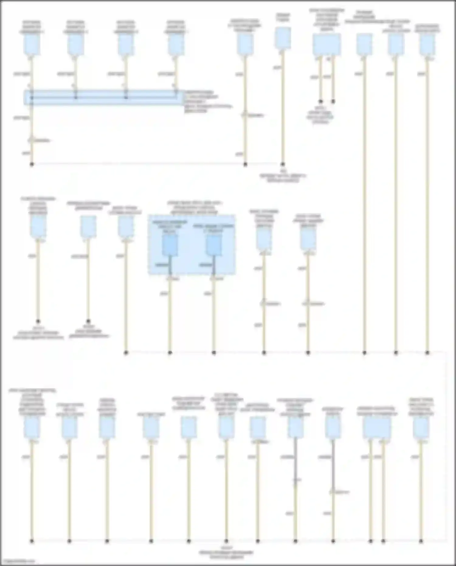 Электросхема подключения катушки зажигания цилиндра 2 для Mercedes-Benz CLA-класс C118 (2019-2023)