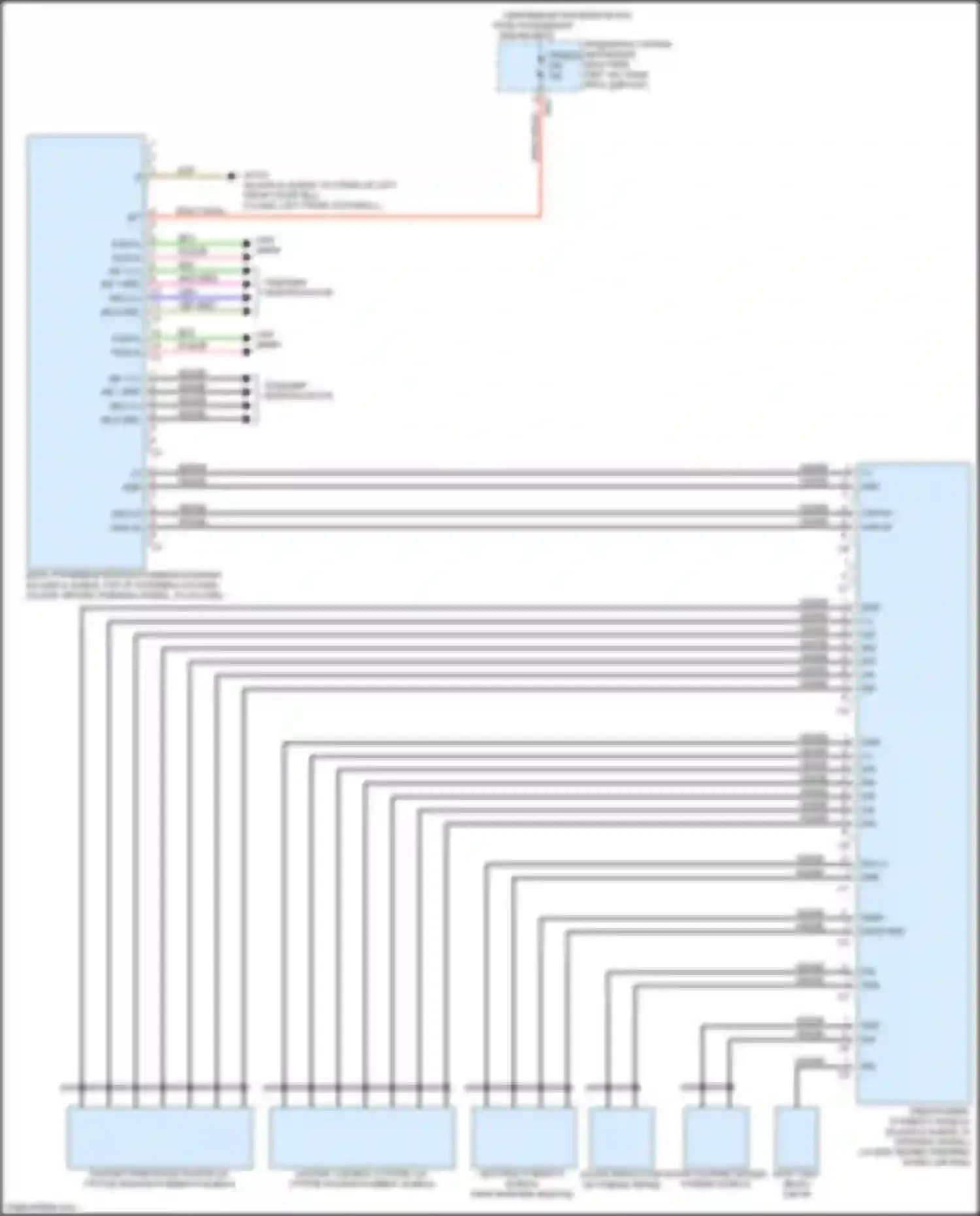 Электросхема подключения кнопки понижения передачи рулевого колеса для Mercedes-Benz CLA-класс C118 (2019-2023)