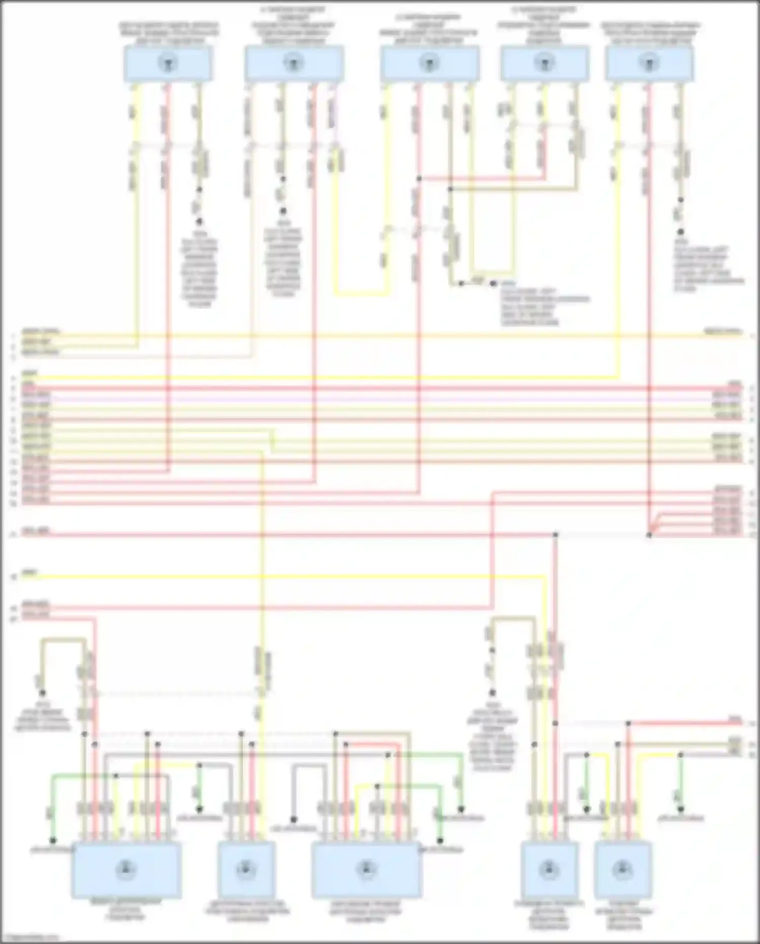 Электросхема подключения коричневого провода для Mercedes-Benz CLA-класс C118 (2019-2023)