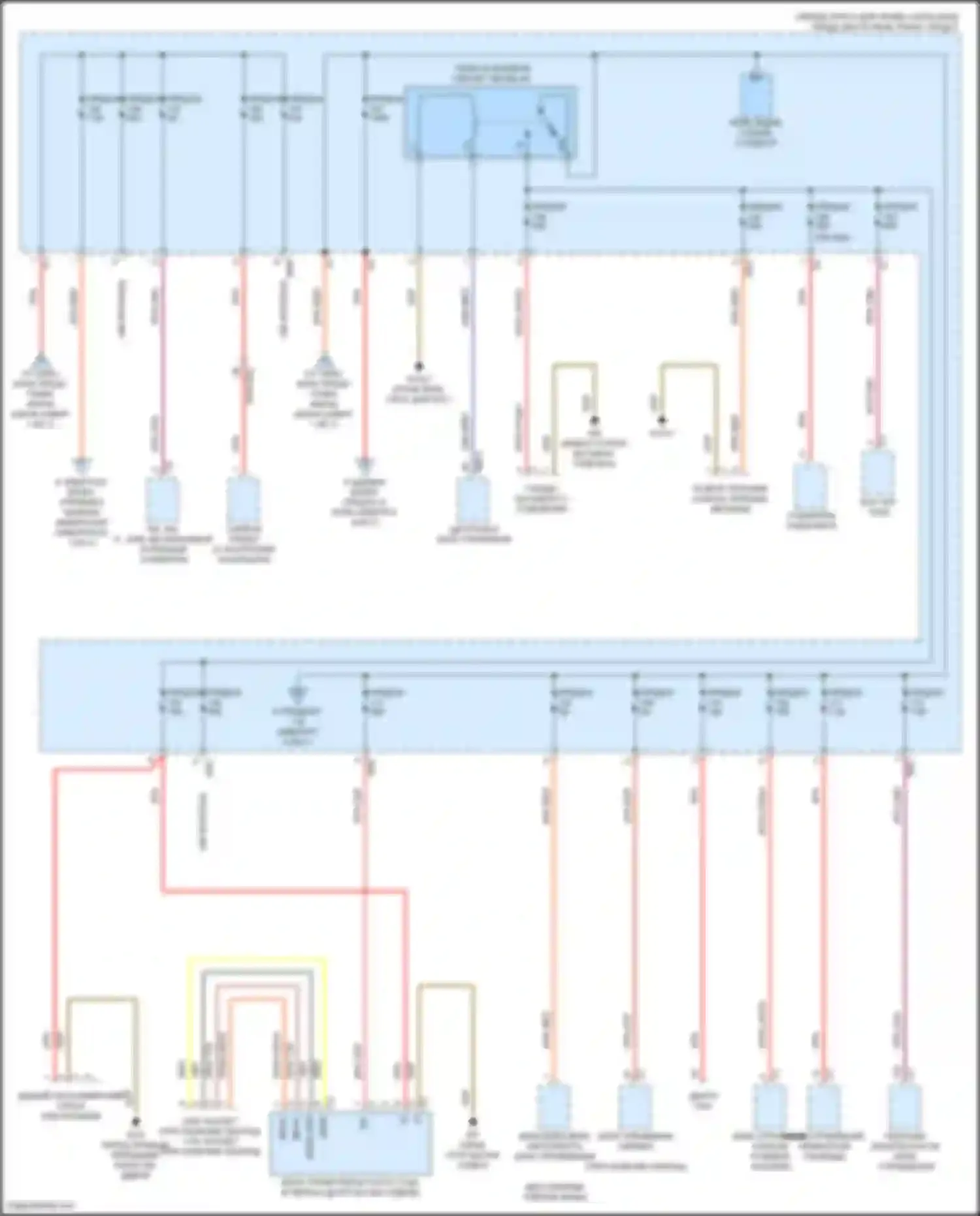 Электросхема подключения mpac v для Mercedes-Benz CLA-класс C118 (2019-2023)
