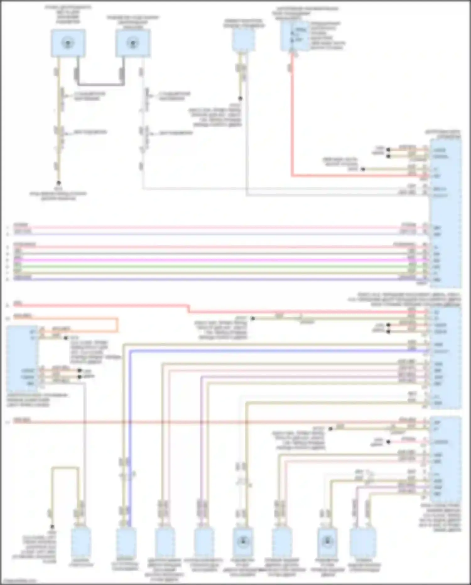 Электросхема подключения предохранителя 21 для Mercedes-Benz CLA-класс C118 (2019-2023)