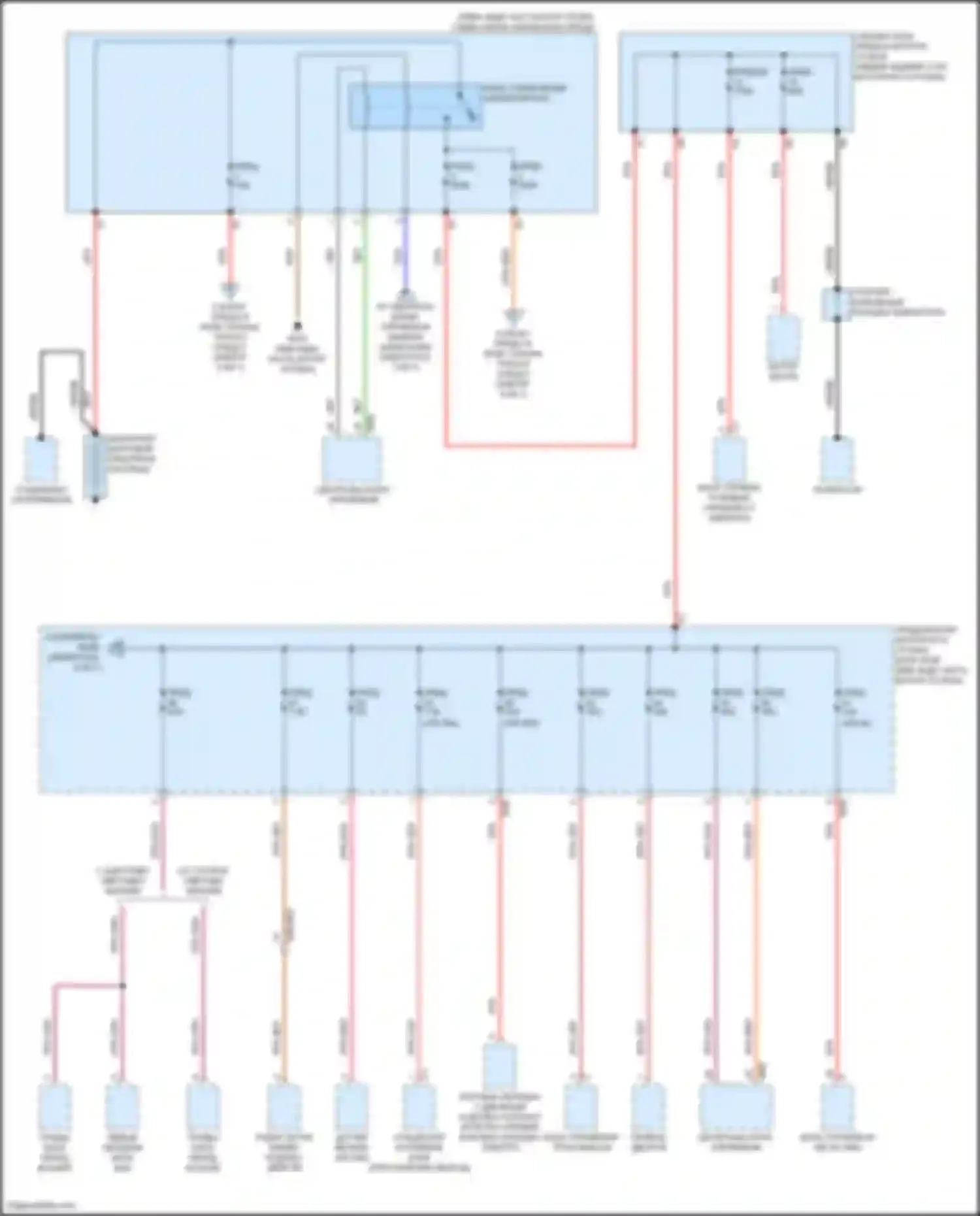 Электросхема подключения привода дворника для Mercedes-Benz CLA-класс C118 (2019-2023)