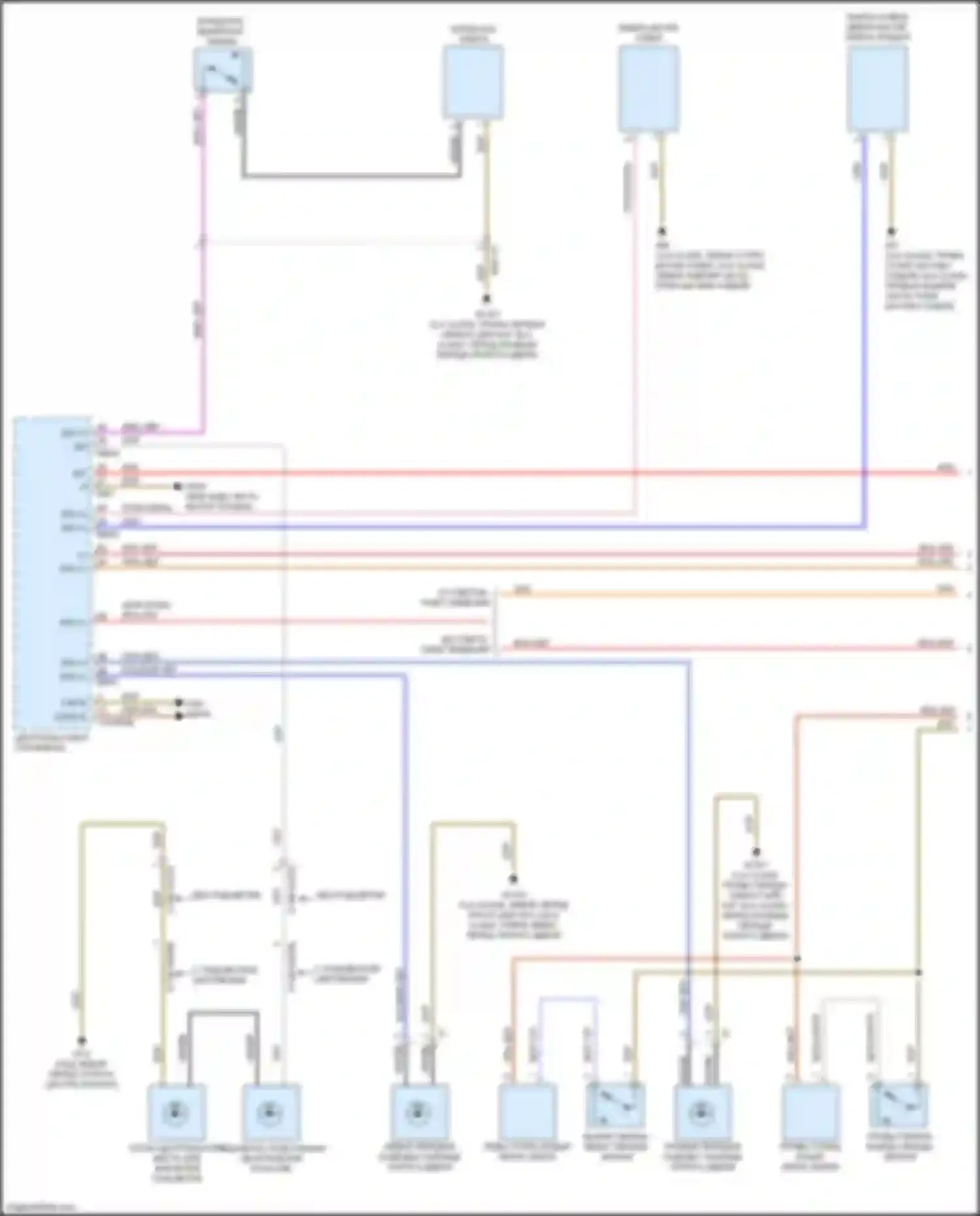 Электросхема подключения серого провода для Mercedes-Benz CLA-класс C118 (2019-2023)