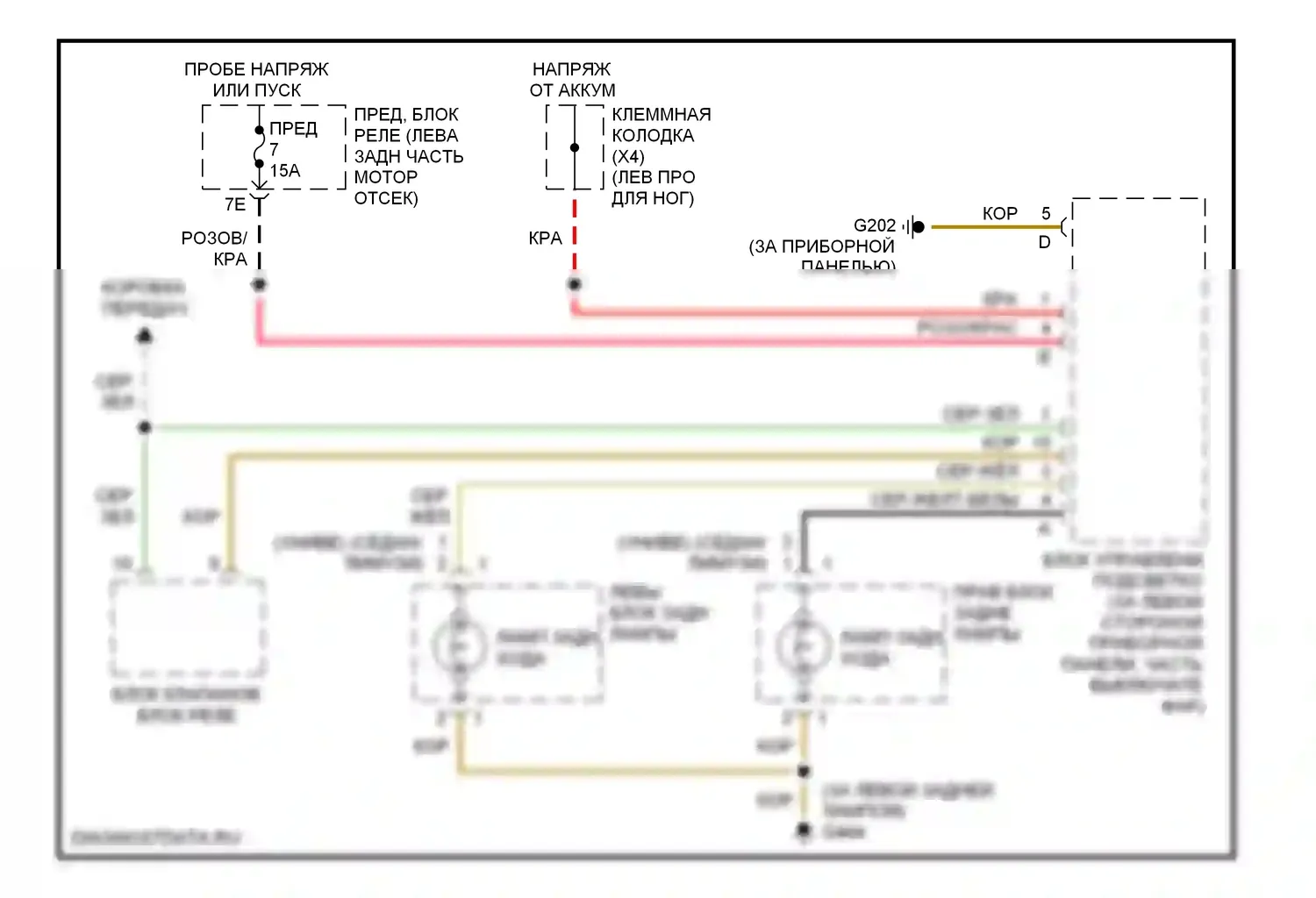 E-класс AMG Mercedes-Benz W210/S210 рестайлинг (1999-2002): Фонари заднего хода 
