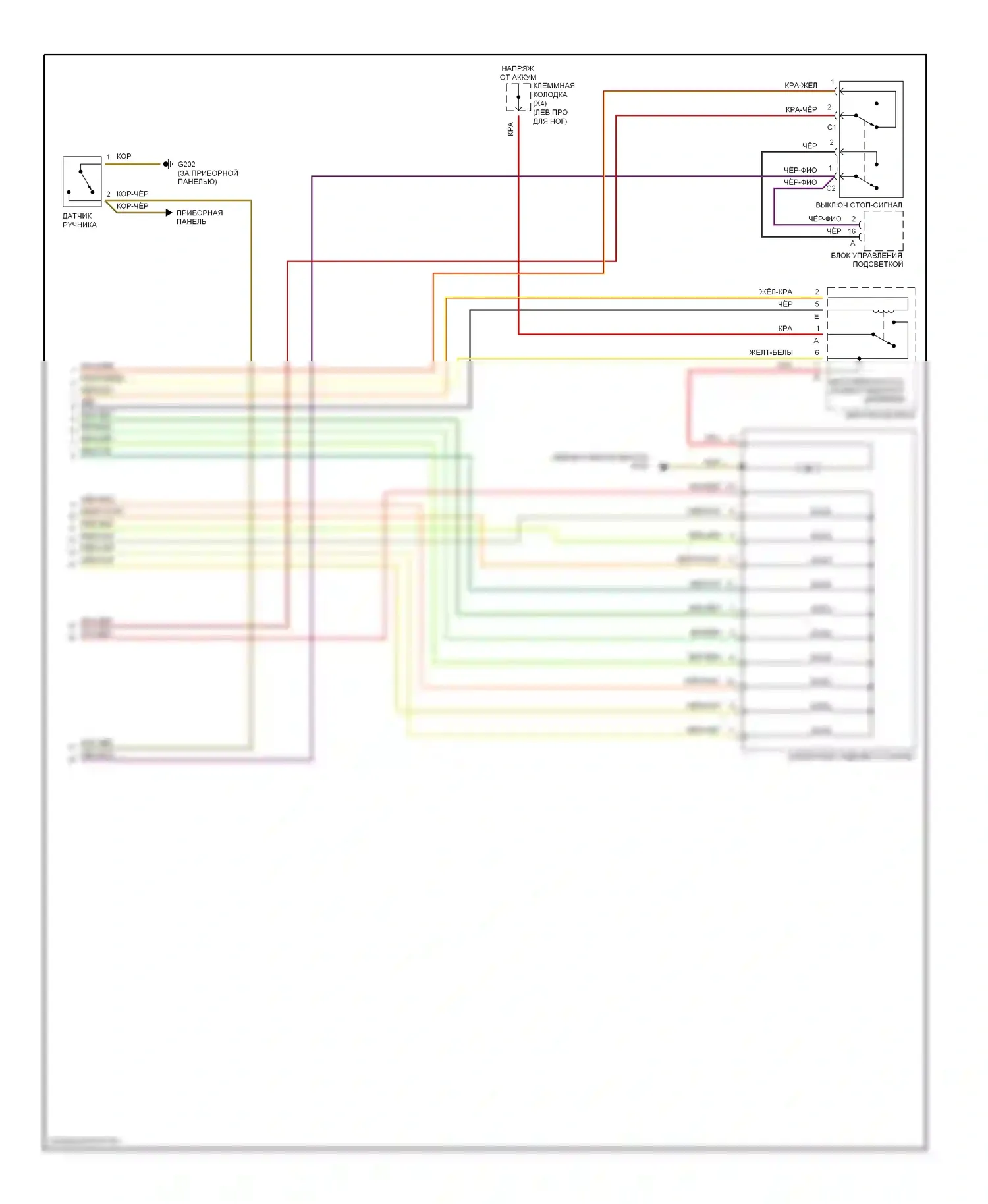E-класс AMG Mercedes-Benz W210/S210 (1996-1999): Электросхемы антиблокировочной системы abs, с контролем тяги (2 из 2) 