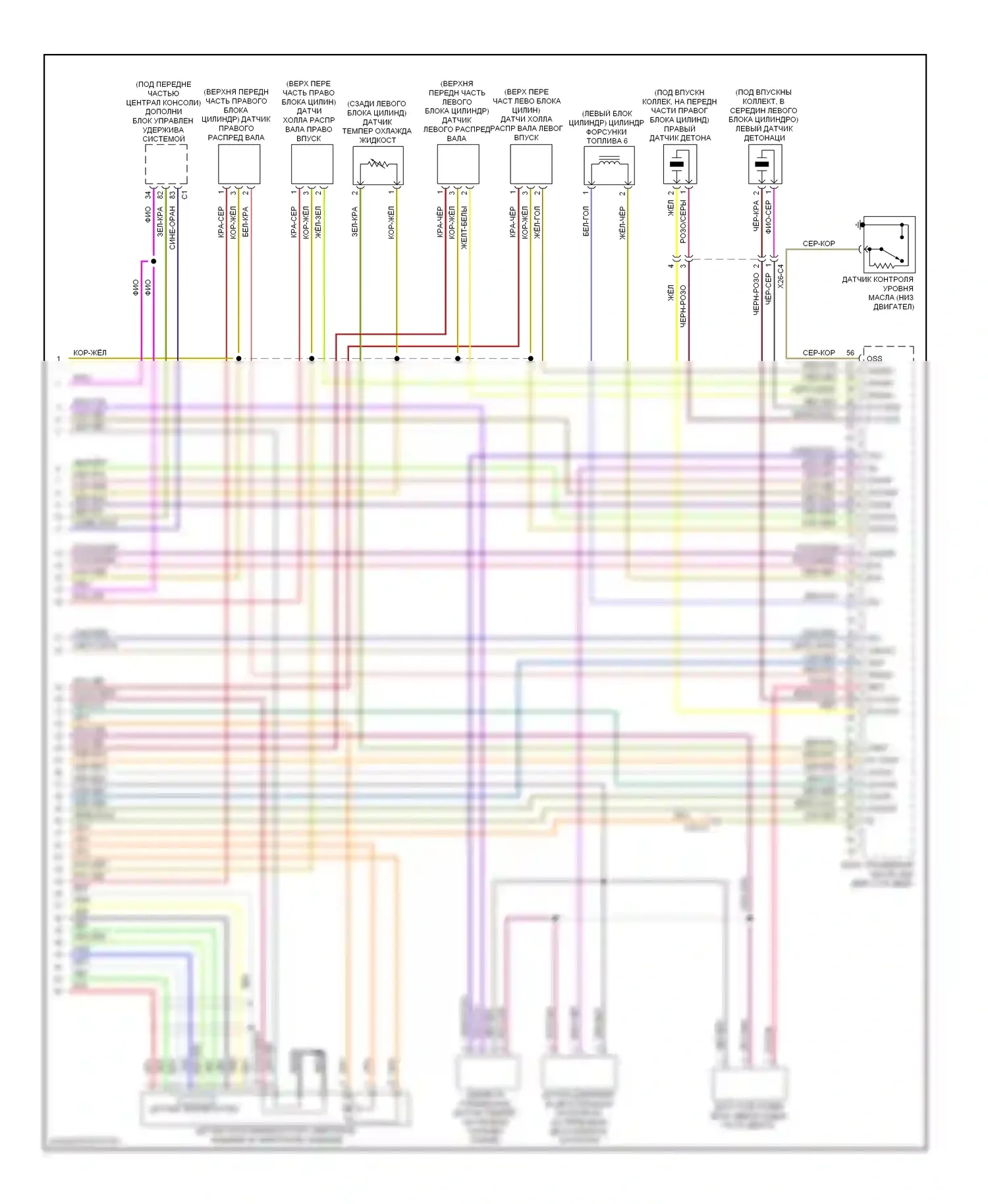 E-класс Mercedes-Benz W212/S212/C207/A207 рестайлинг (2013-2016): Электросхема двигателя 3.5l гибрид (8 из 8) 