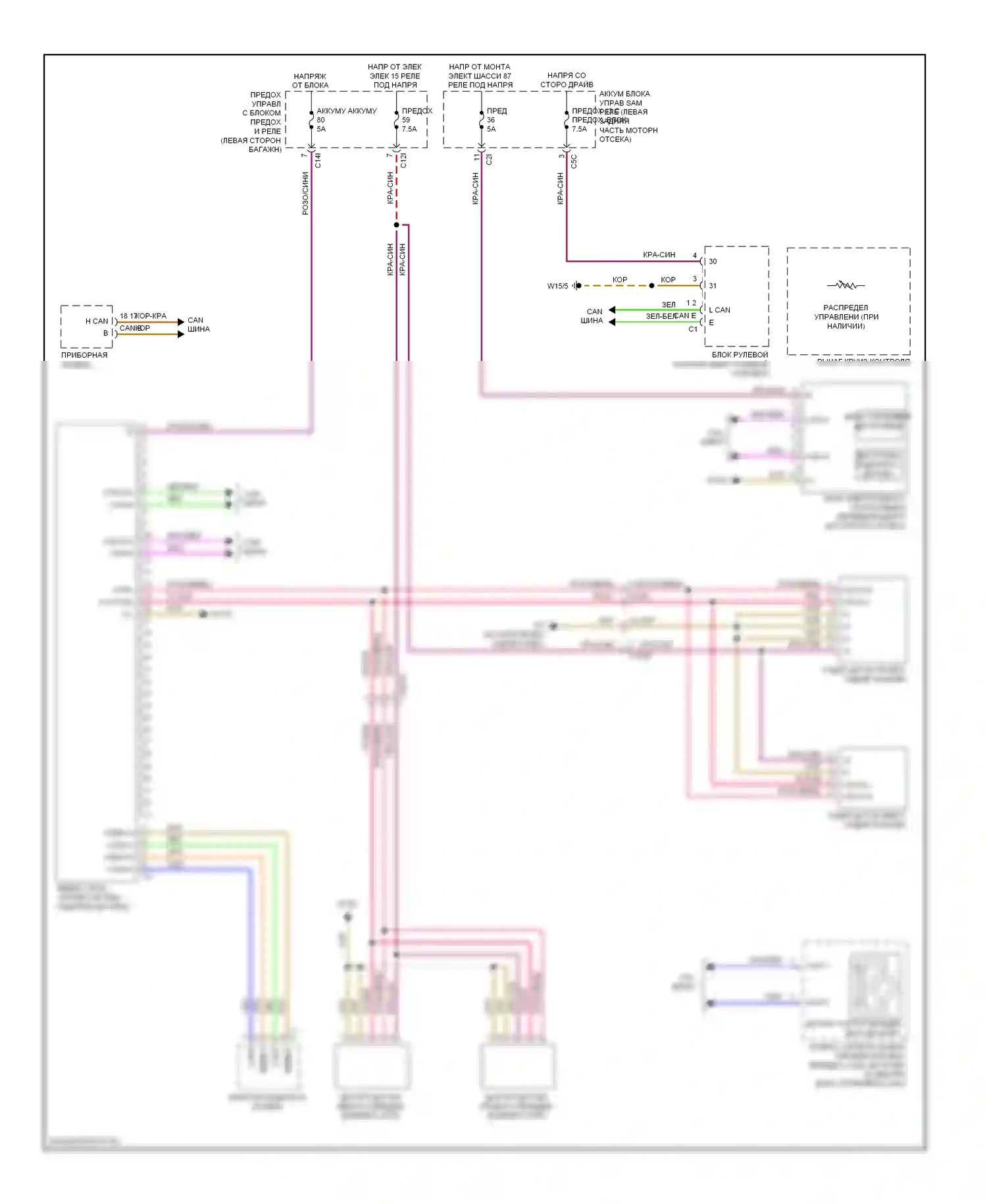 E-класс Mercedes-Benz W212/S212/C207/A207 (2009-2013): 3.5л, электросхема электронного акселератора/круиз-контроля/контроля оборотов холостого хода, купе 