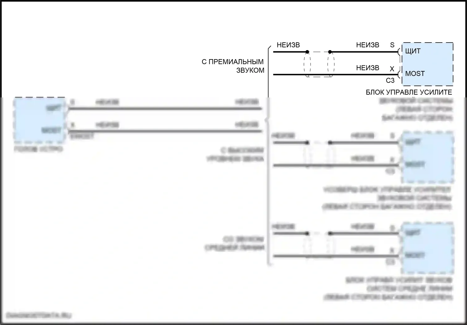 E-класс All-Terrain Mercedes-Benz S213 рестайлинг (2020-2024): Большинство электросхем подключения шины данных 