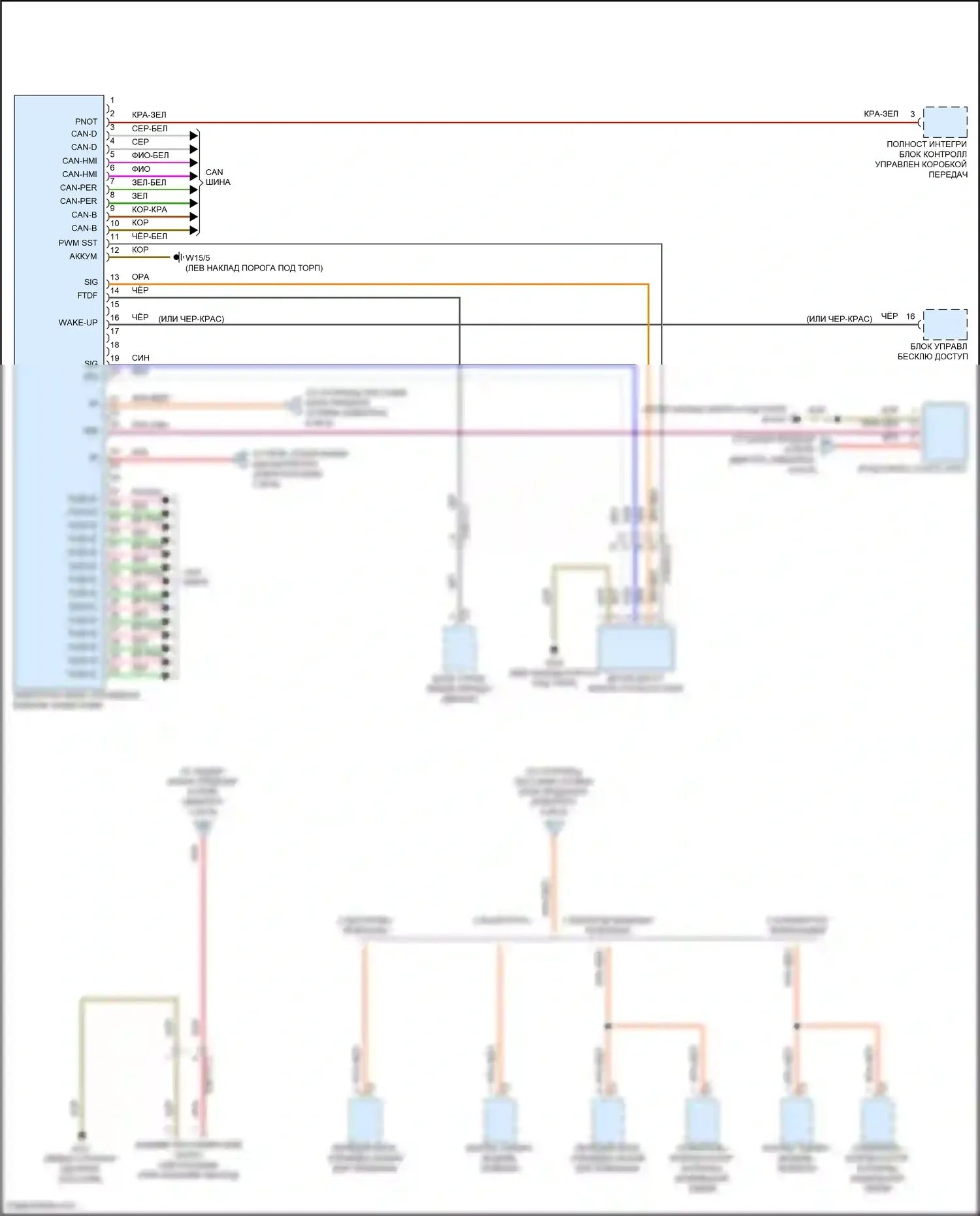 E-класс Mercedes-Benz W213/S213/C238/A238 рестайлинг (2020-2024): Электросхема блока предохранителей реле, купе (7 из 8) 