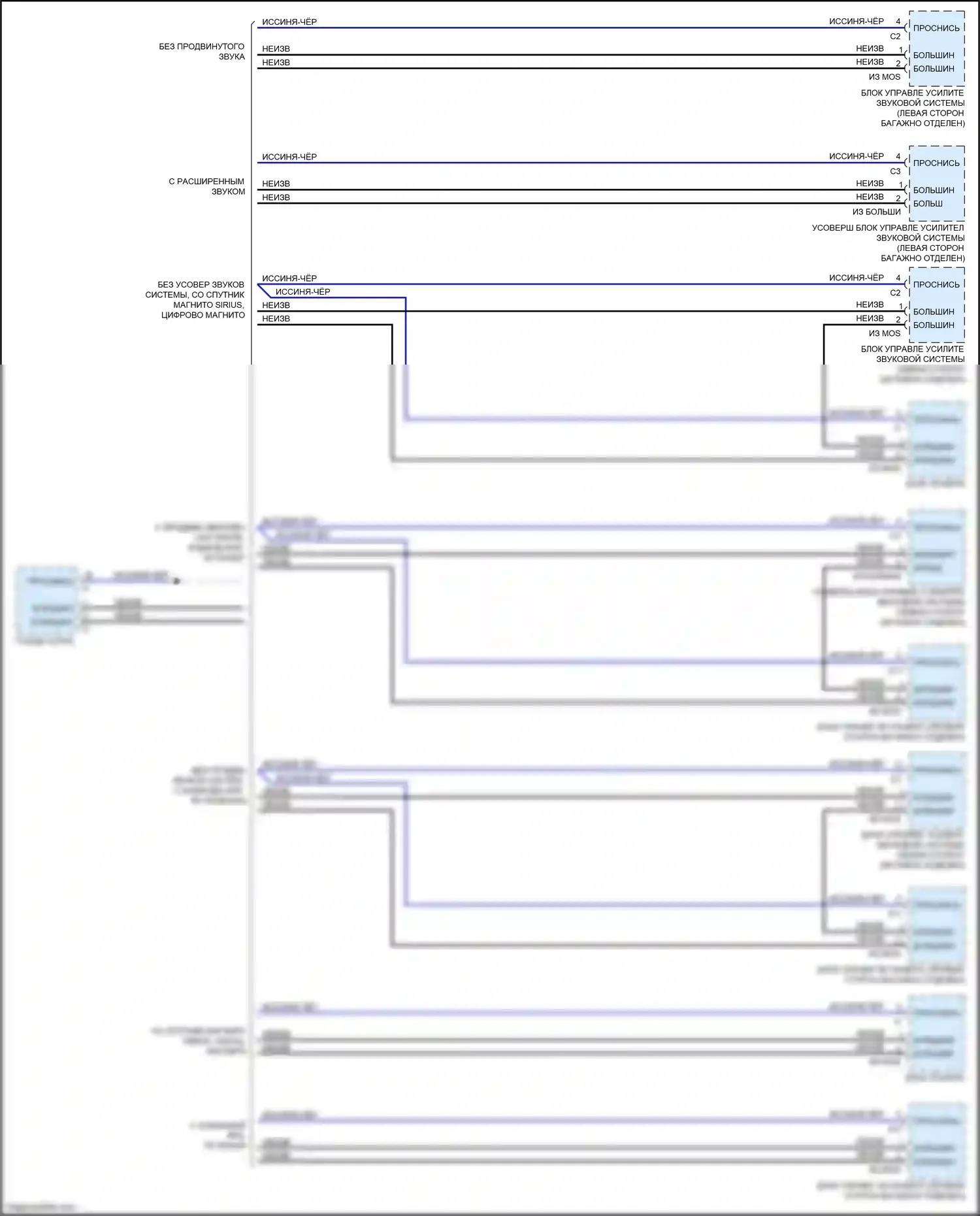 E-класс Mercedes-Benz W213/S213/C238/A238 (2016-2021): Большинство электросхем подключения шины данных 