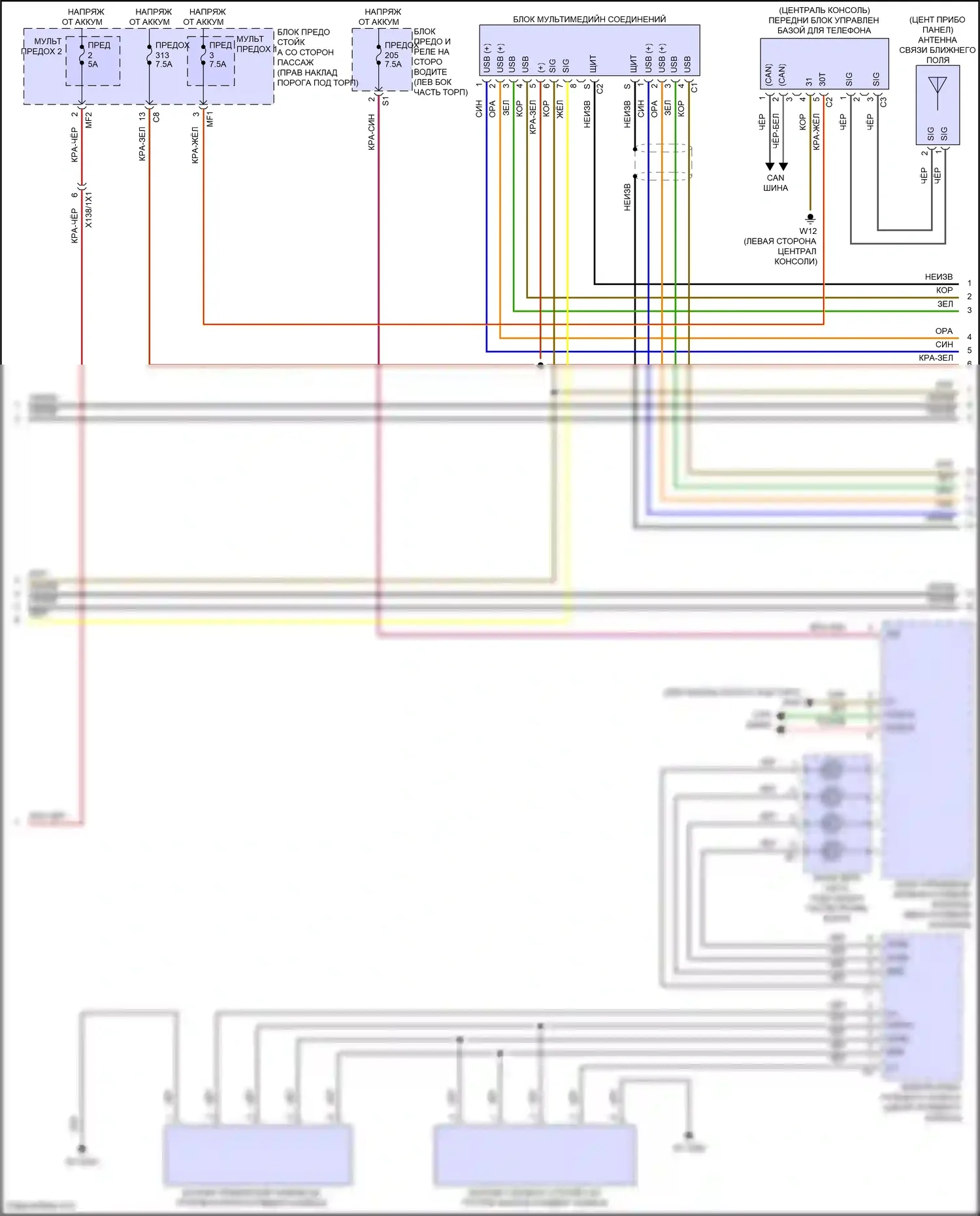 E-класс Mercedes-Benz W214/S214 (2023-2024): Магнитола comand электросхема, купе (3 из 4) 
