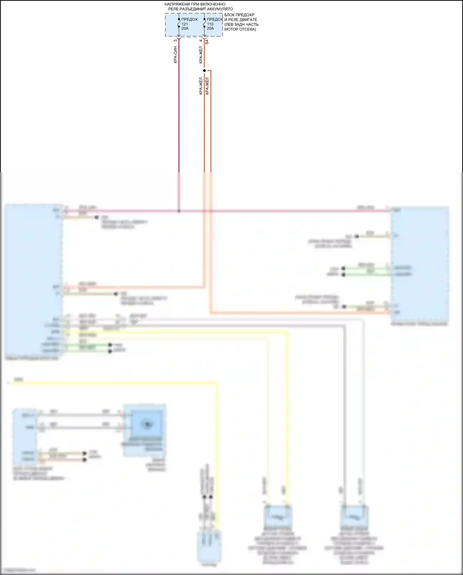 GLC-класс Coupe Mercedes-Benz C253 рестайлинг (2019-2023): Фары и фонари электросхема с адаптивными светодиодными фарами (3 из 3) 