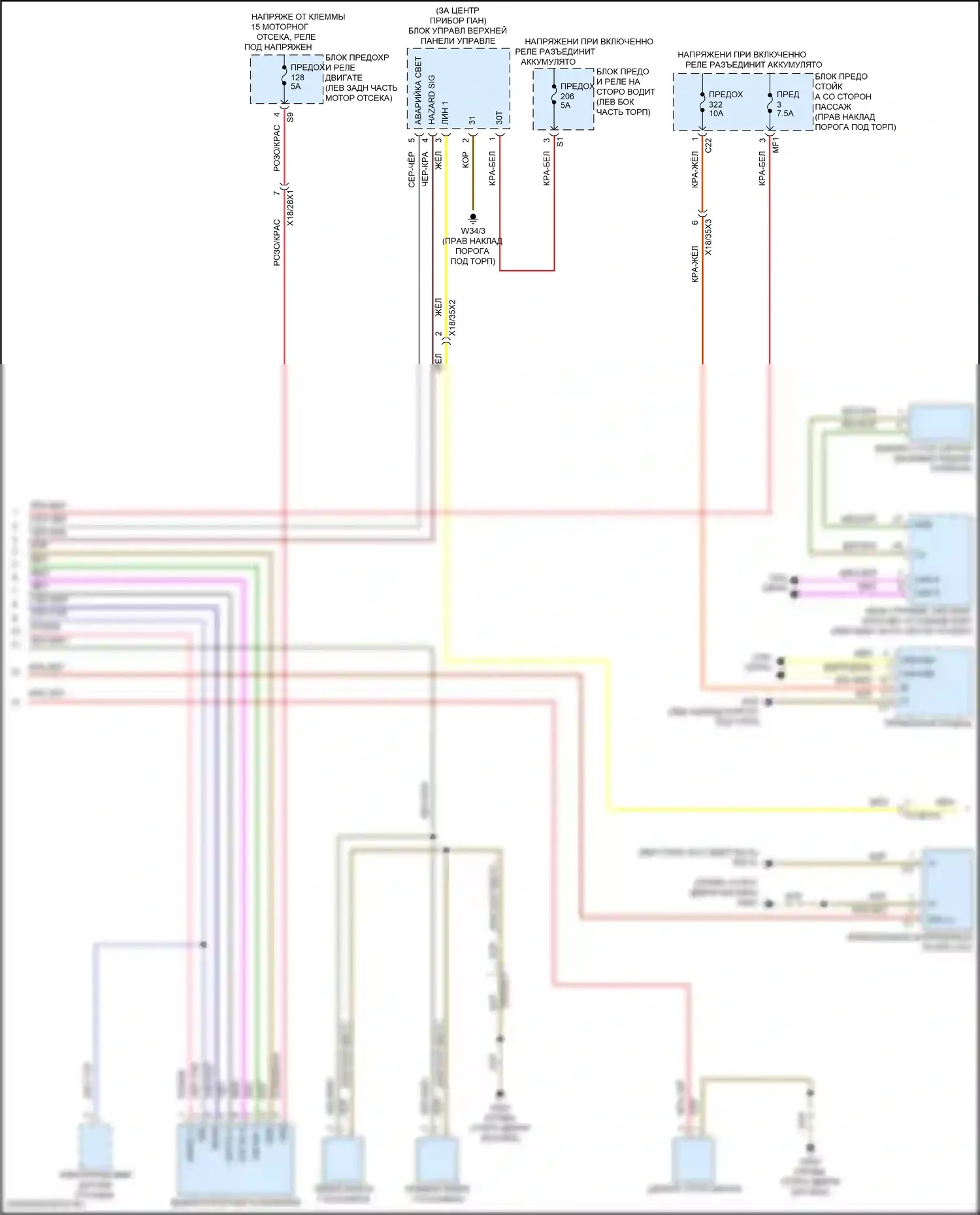 GLC-класс Mercedes-Benz X254 (2022-2024): Электросхема фар и фонарей, купе (2 из 3) 