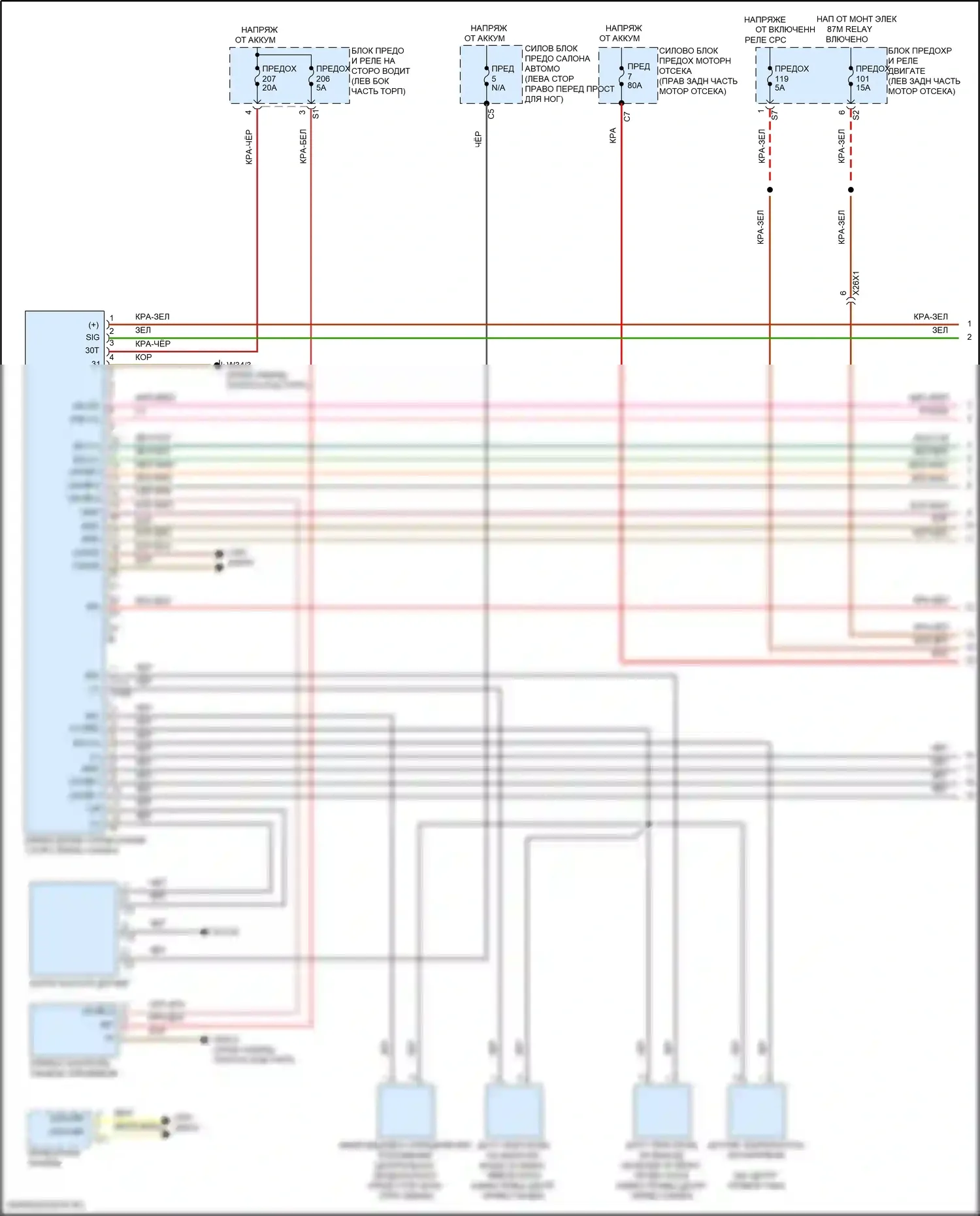 GLC-класс Mercedes-Benz X254 (2022-2024): Электросхема климат контроля, купе (1 из 4) 