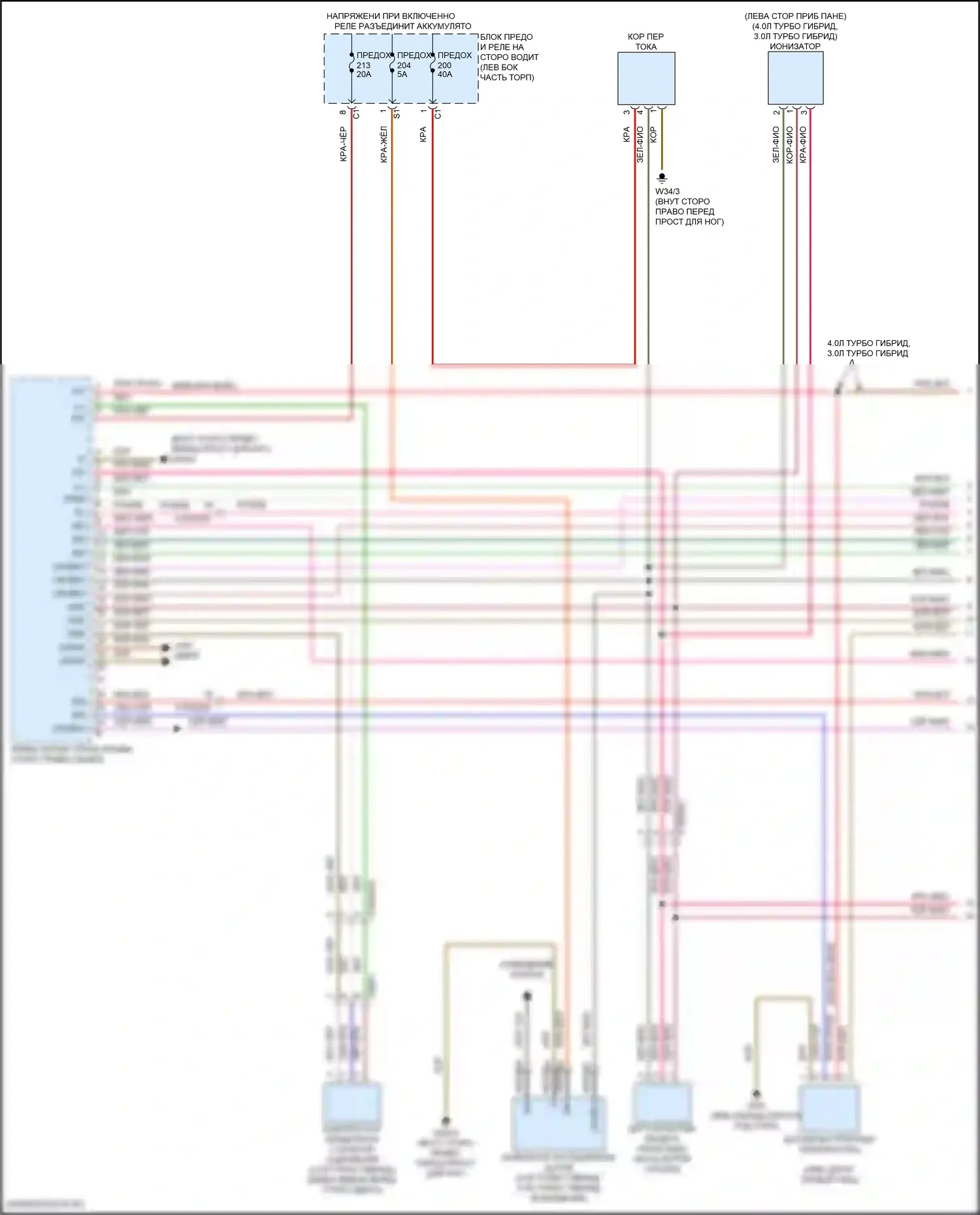 GLE-класс Mercedes-Benz V167 рестайлинг (2023-2024): Электросхема климат контроля (1 из 7) 
