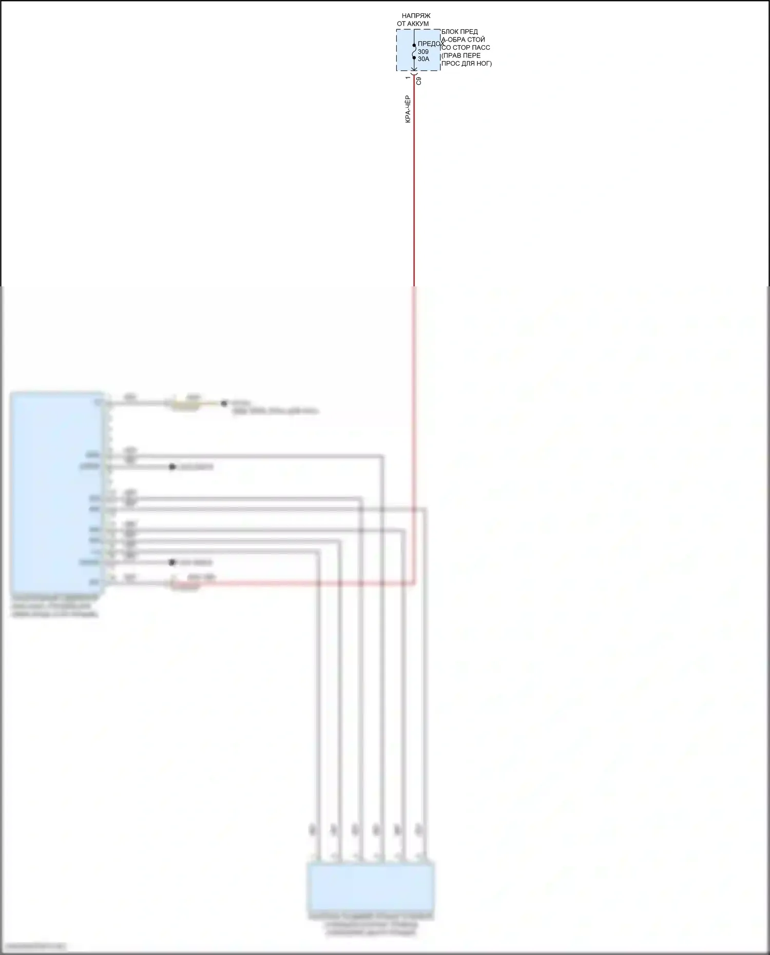 GLS-класс AMG Mercedes-Benz X167 рестайлинг (2023-2024): Электросхема складной крыши/люка 