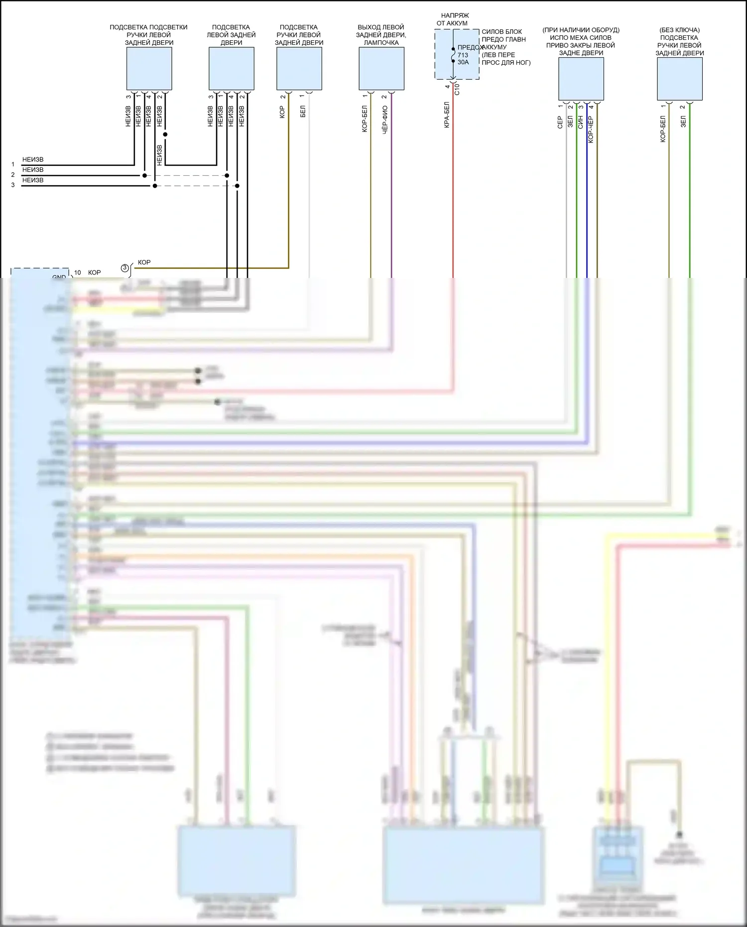 GLS-класс Mercedes-Benz X167 (2019-2023): Сигнализации электросхема (3 из 5) 