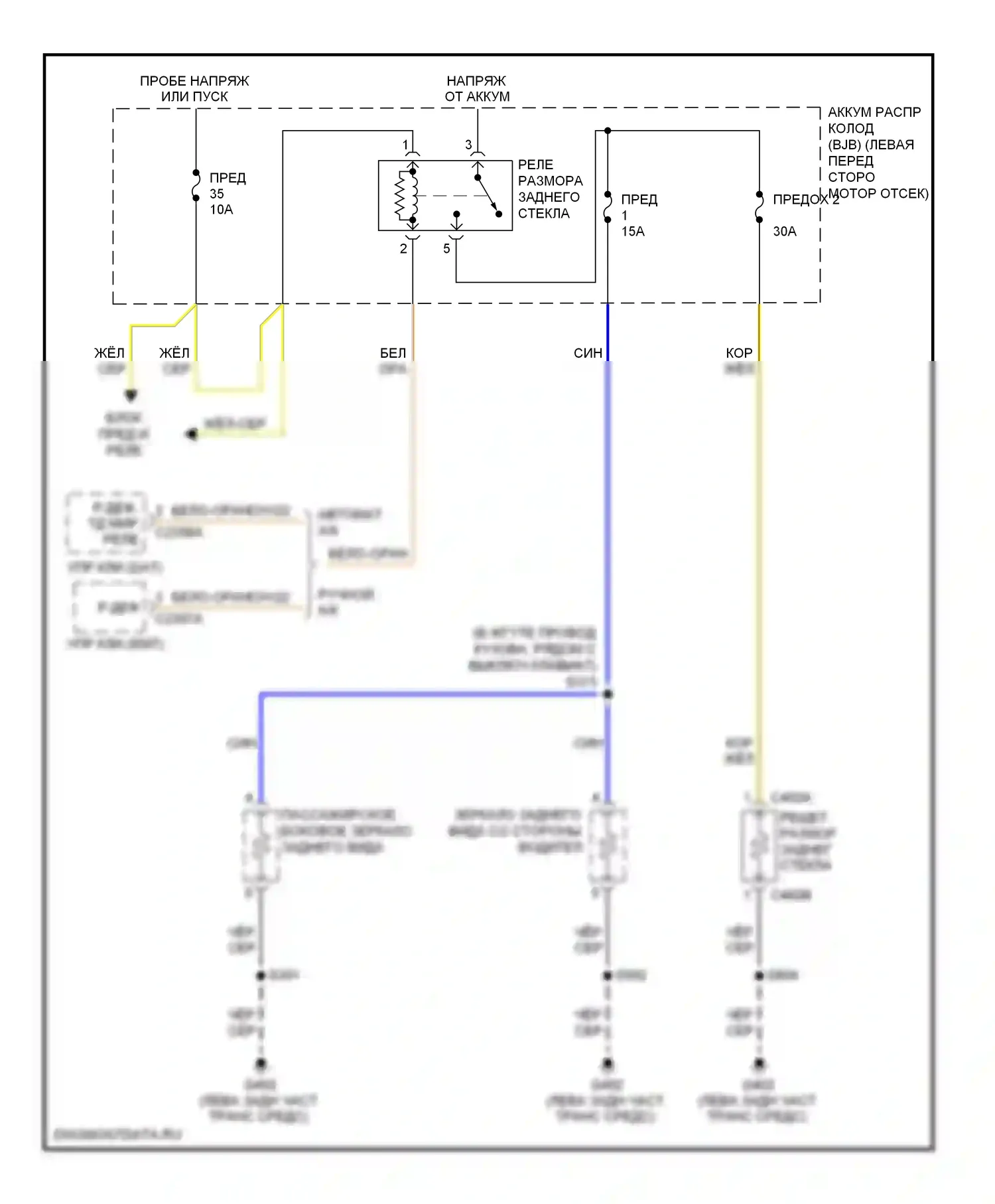 Mariner Mercury II (2007-2010): Размагничивает монтажную электросхему, кроме гибридной 