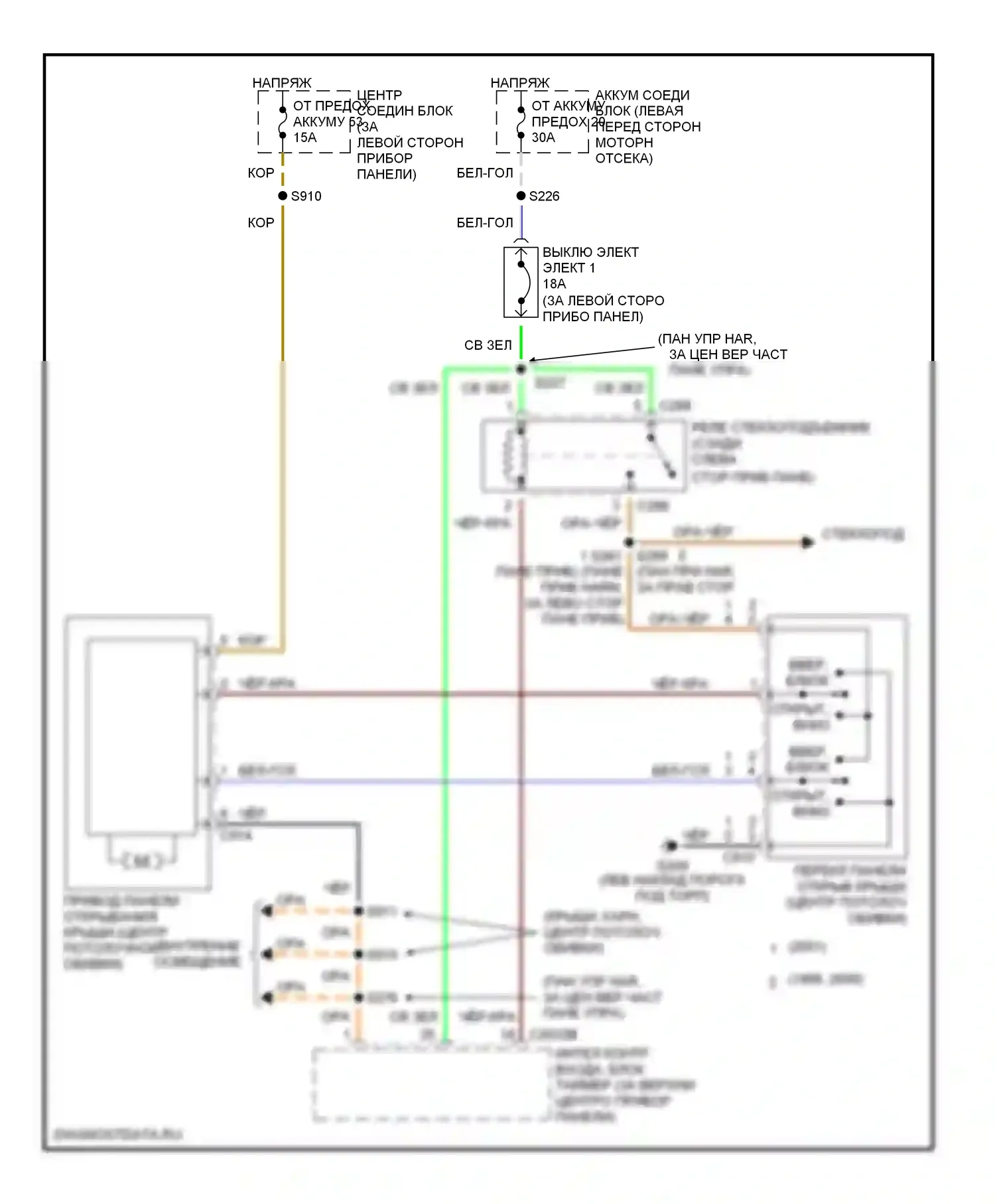 Villager Mercury II (1998-2002): Складная крыша/цепи штриховки 
