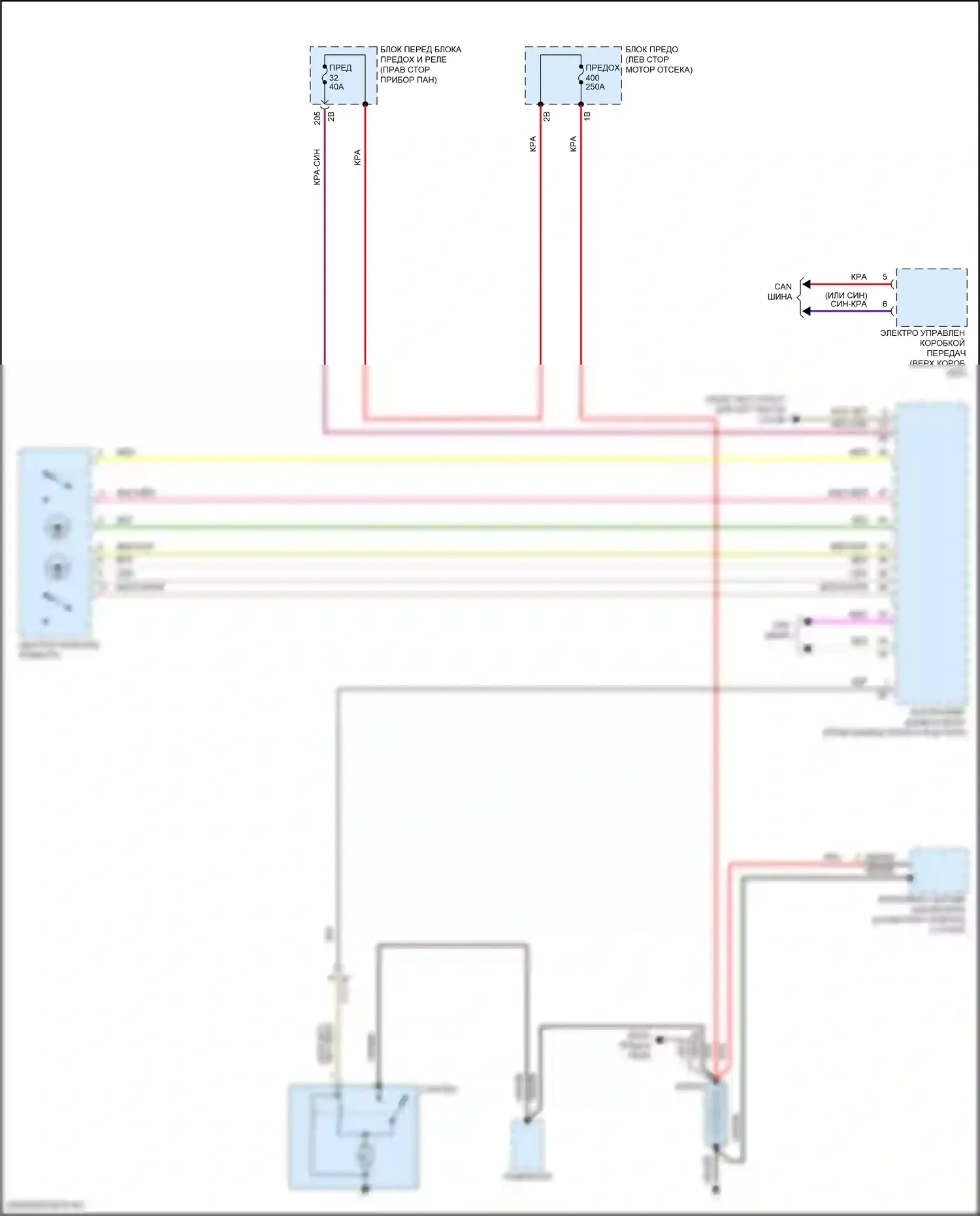 Cooper Countryman MINI III (2023-2024): Электросхема стартера 