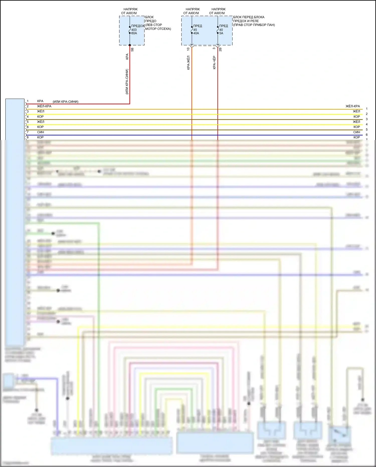 Cooper S Countryman MINI III (2023-2024): Антиблокировочная система abs электросхема (1 из 2) 