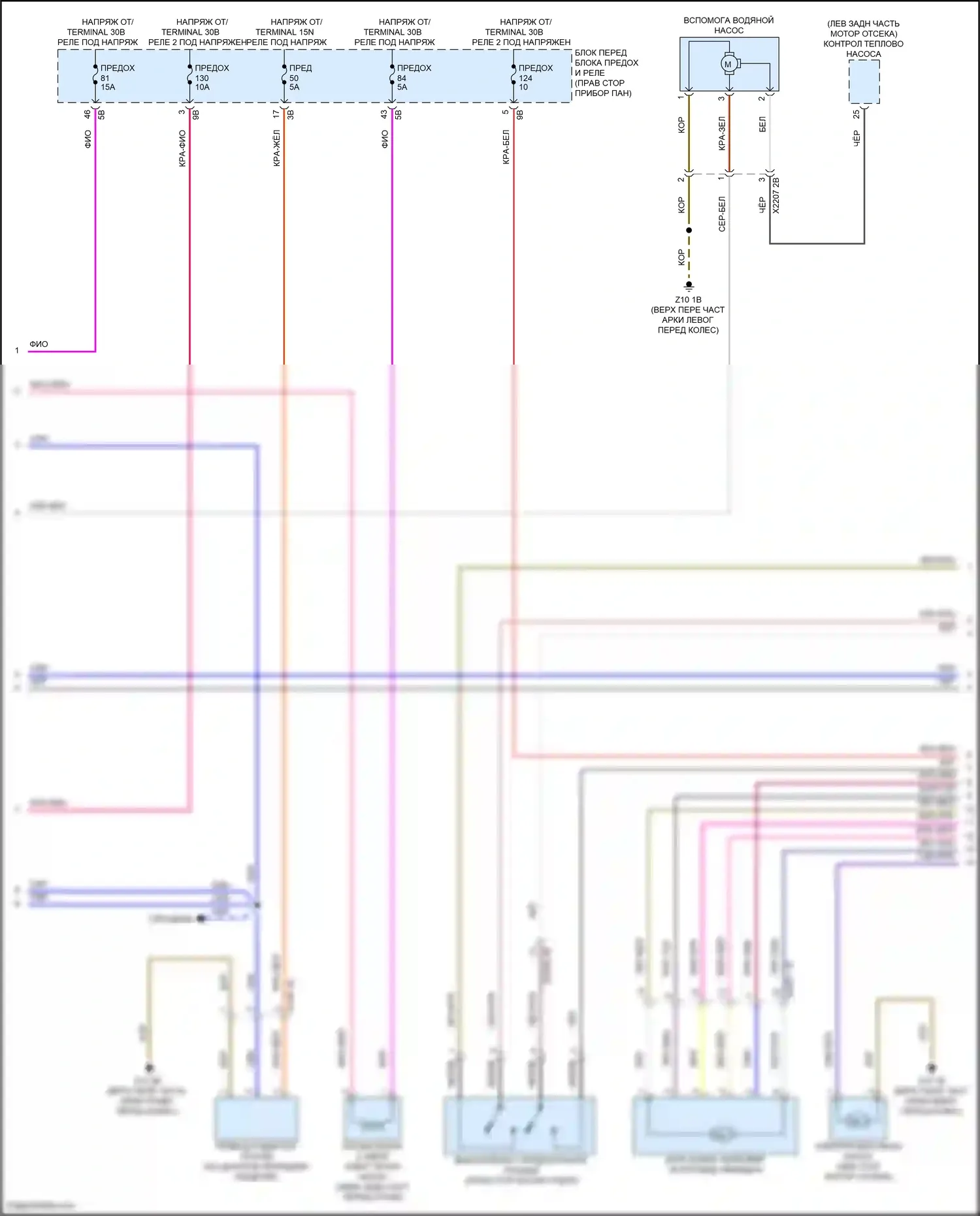 Cooper S MINI III рестайлинг 2 (2021-2024): Электросхема электрическая двигателя (2 из 8) 
