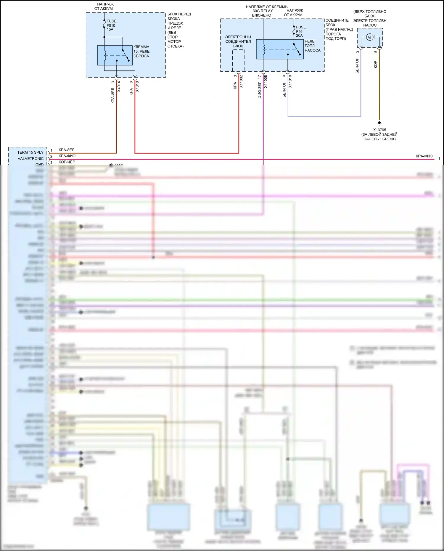 Cooper S MINI III (2013-2018): Электросхема двигателя 1.6л, кабриолет (1 из 4) 